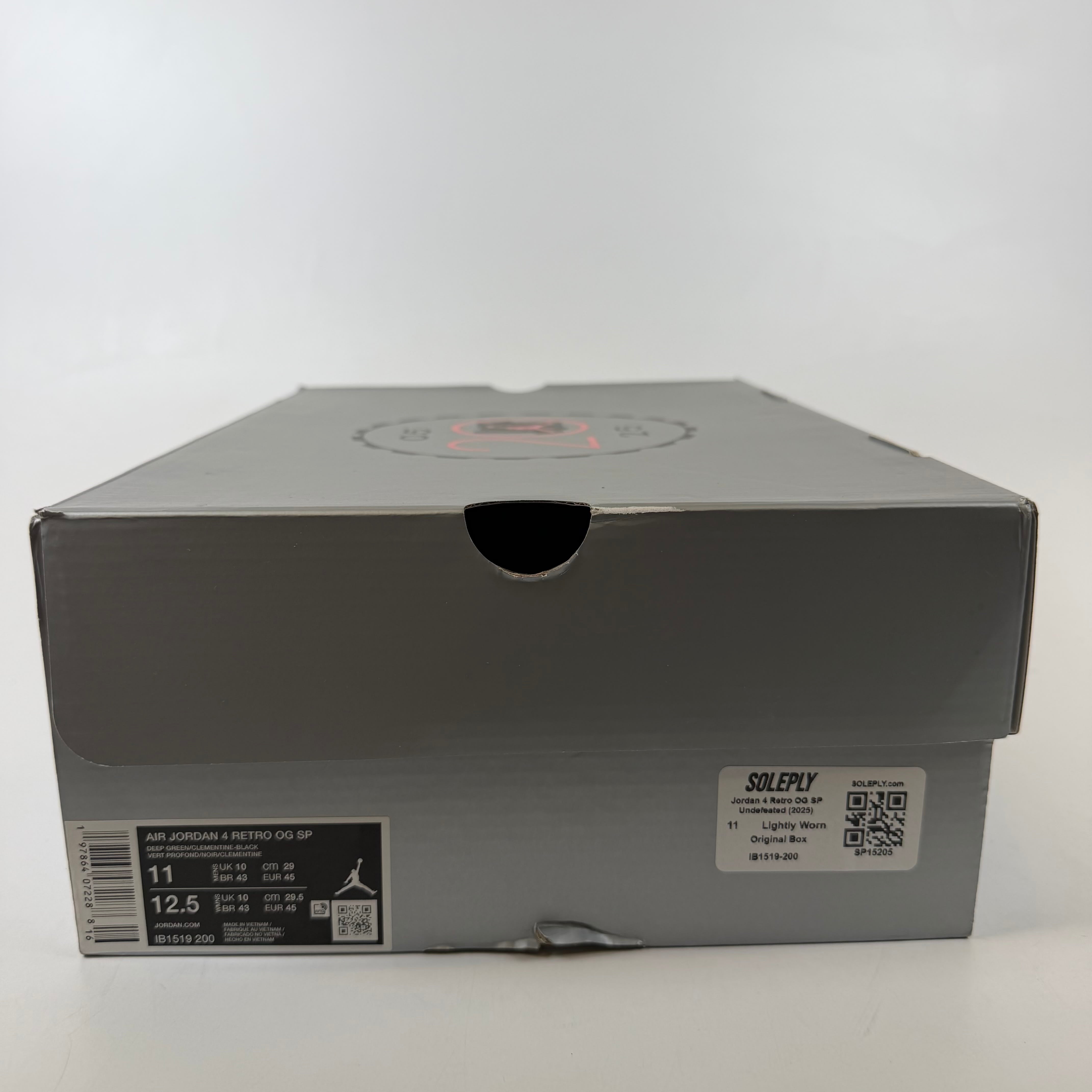 [SP15205] Jordan 4 Retro OG SP Undefeated (2025)