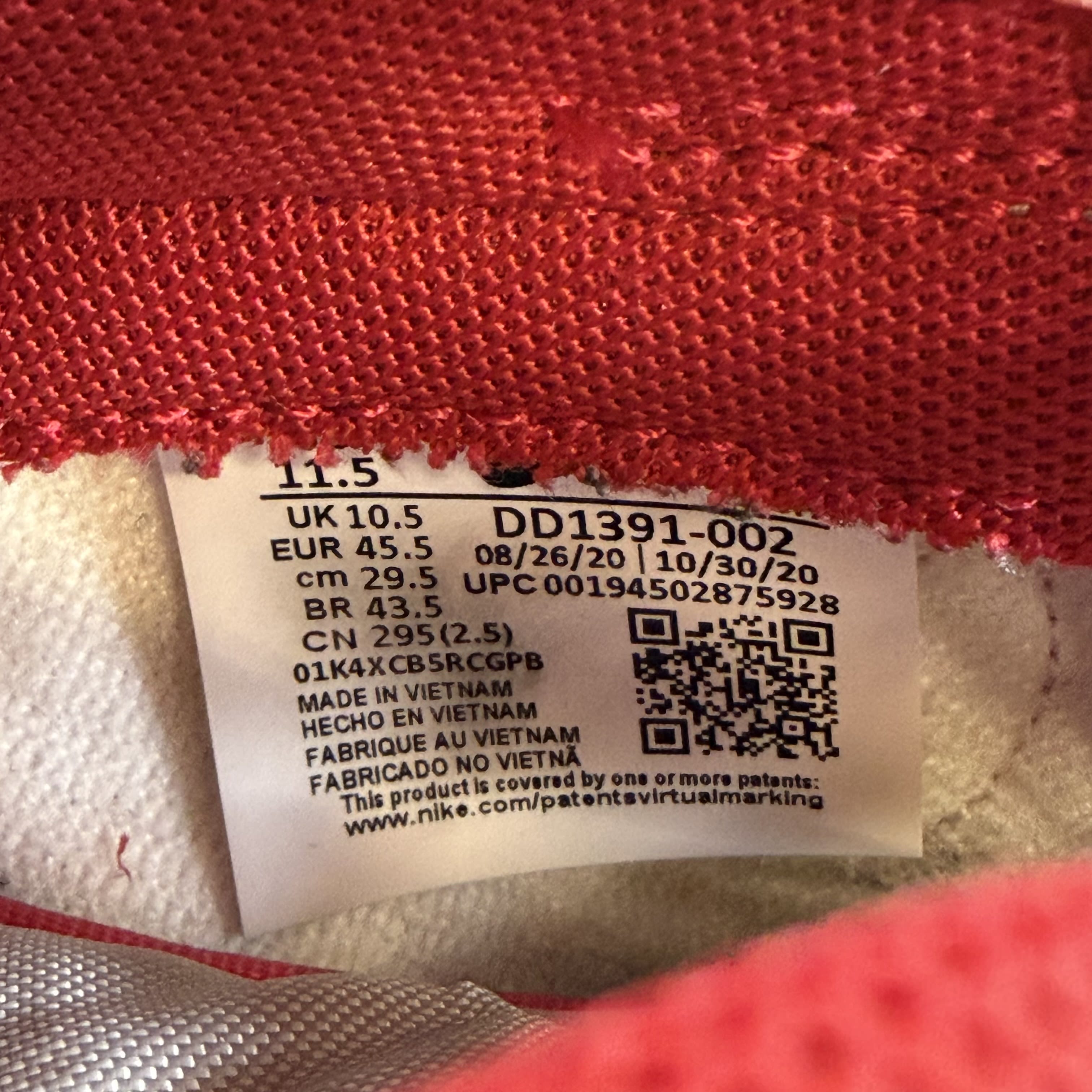 [SP9934] Dunk Low SP 'UNLV' 2021