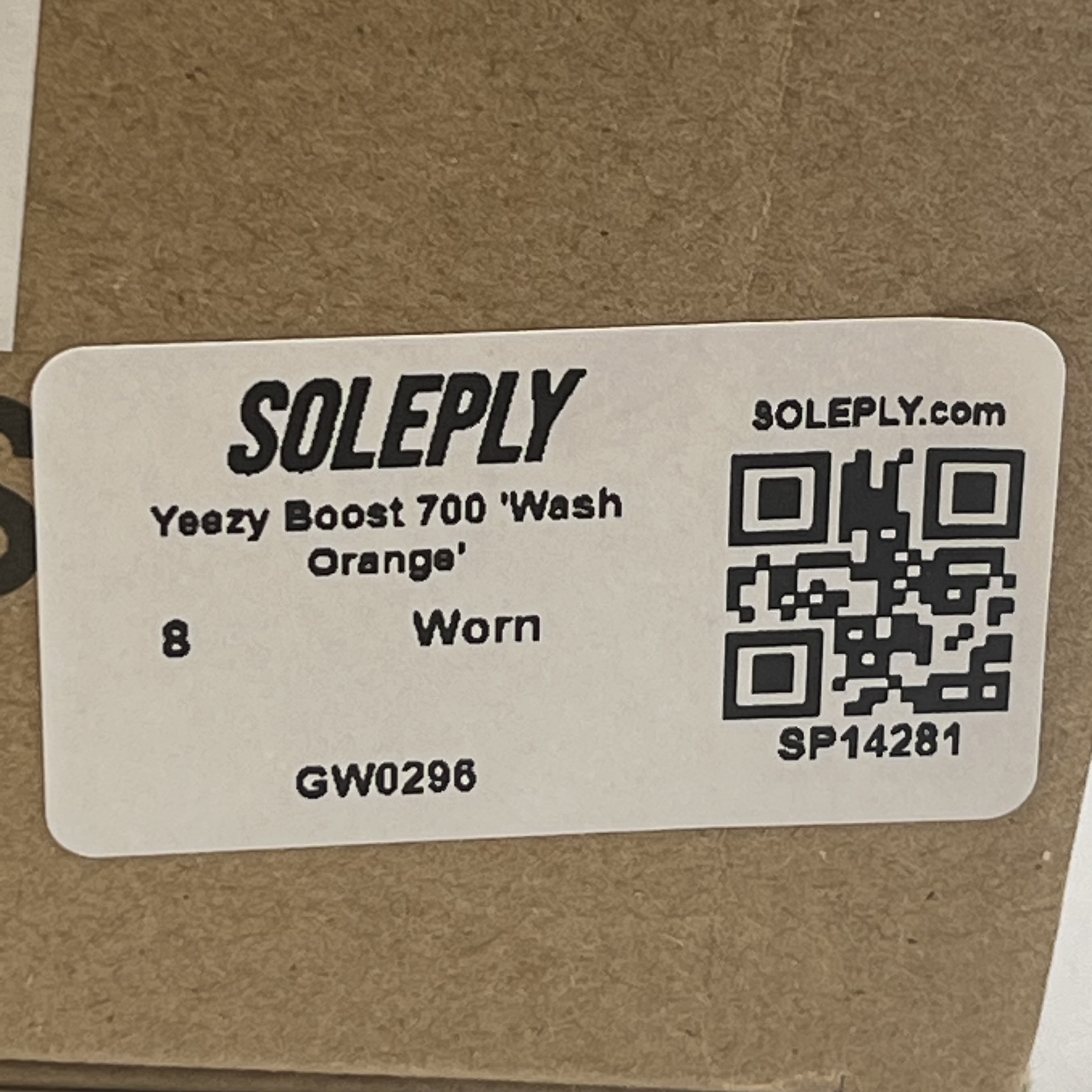 [SP14281] Yeezy Boost 700 'Wash Orange'
