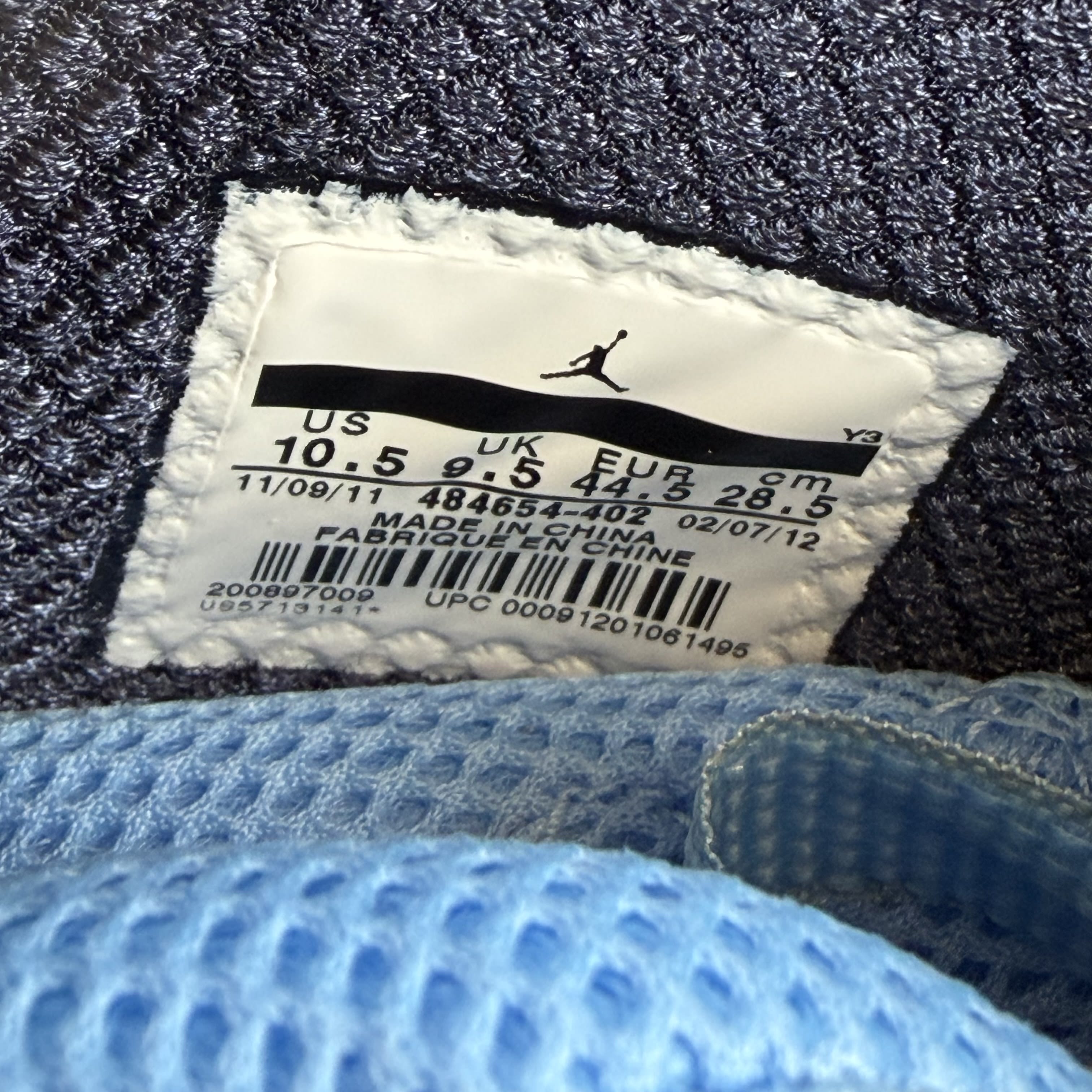 [SP13851] Jordan 2012 Jordan Brand Classic West  University Blue