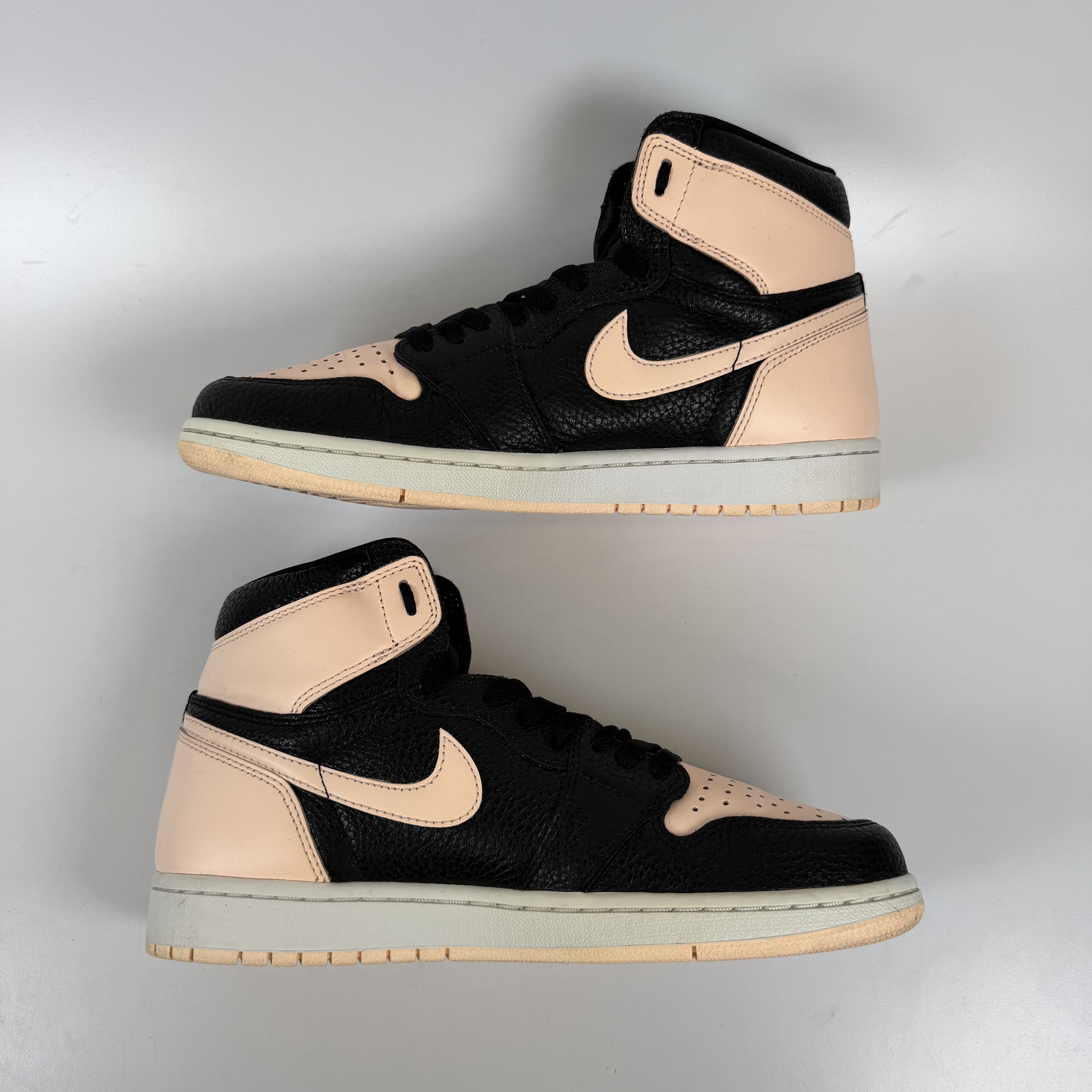 [SP8066] Air Jordan 1 Retro High Black Crimson Tint