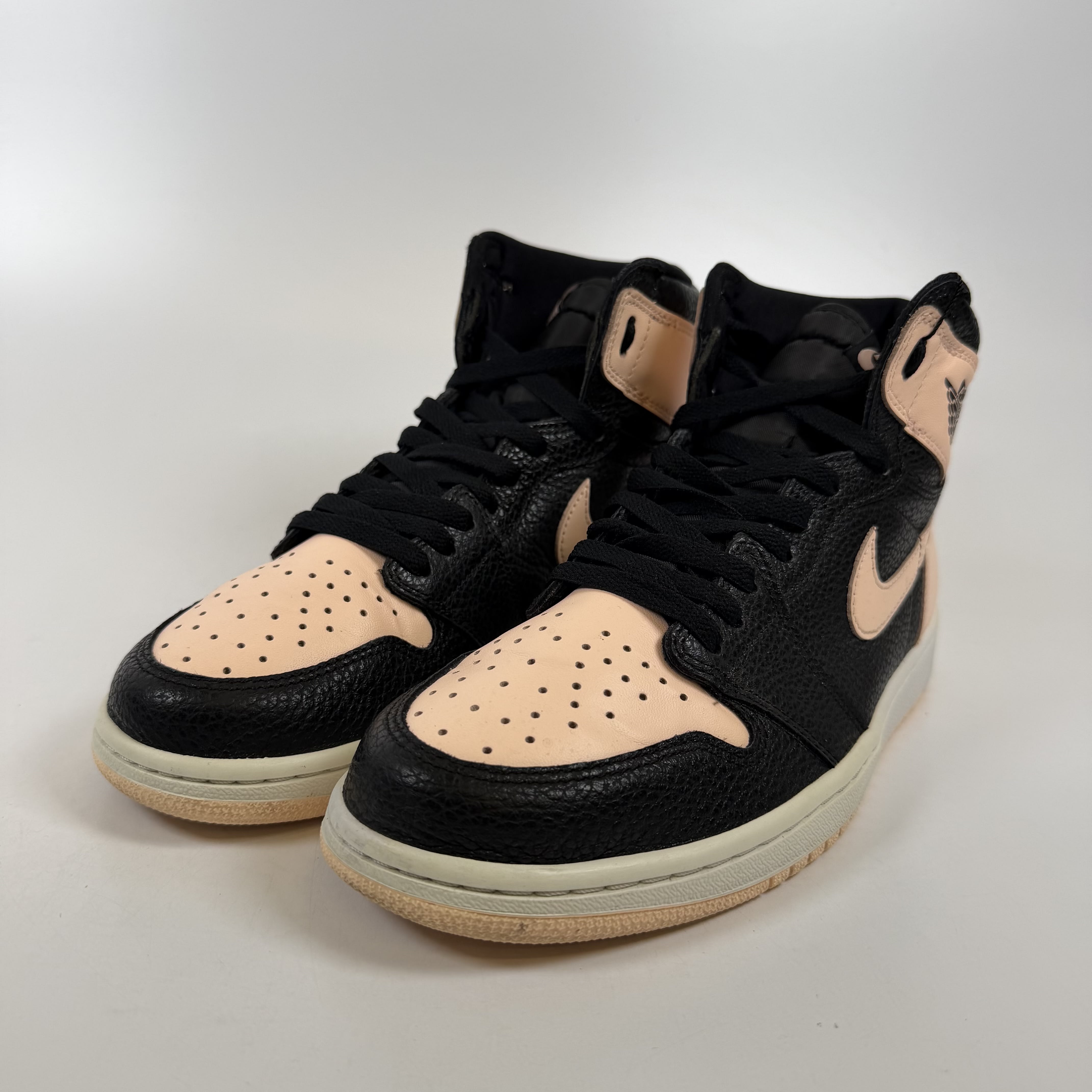 [SP8066] Air Jordan 1 Retro High Black Crimson Tint