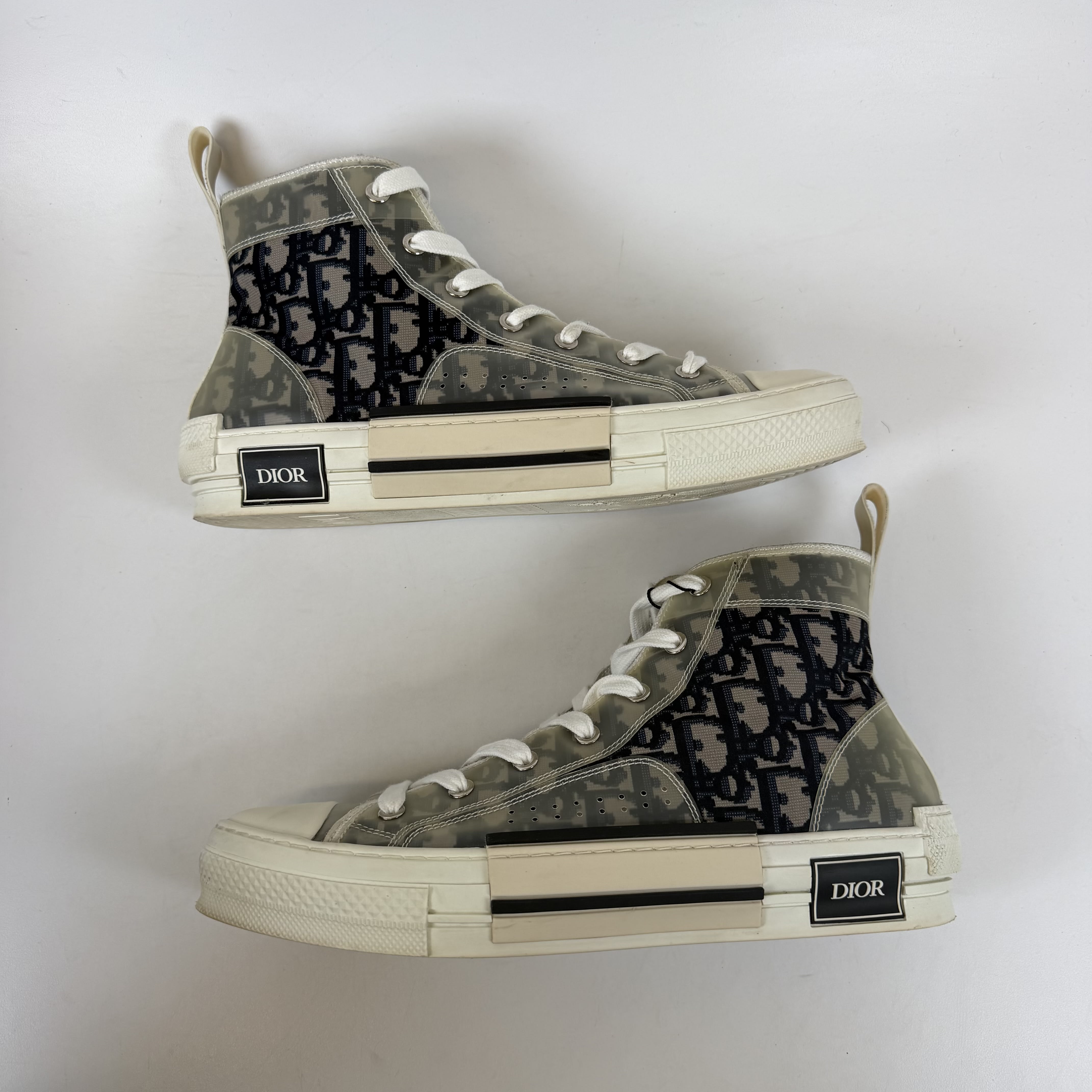 [SP13929] Dior B23 High Top Logo Oblique