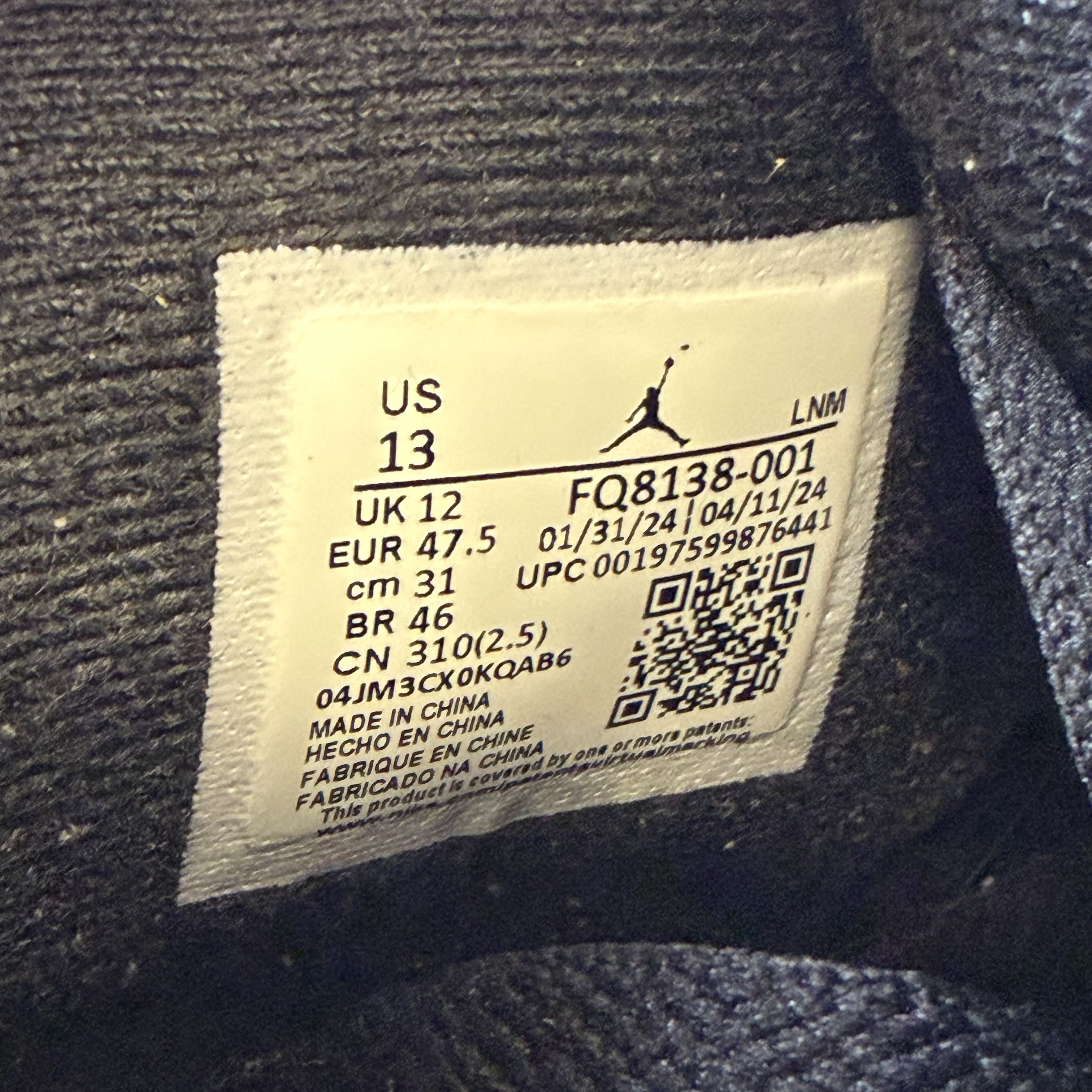 [SP15491] Jordan 4 Retro White Thunder