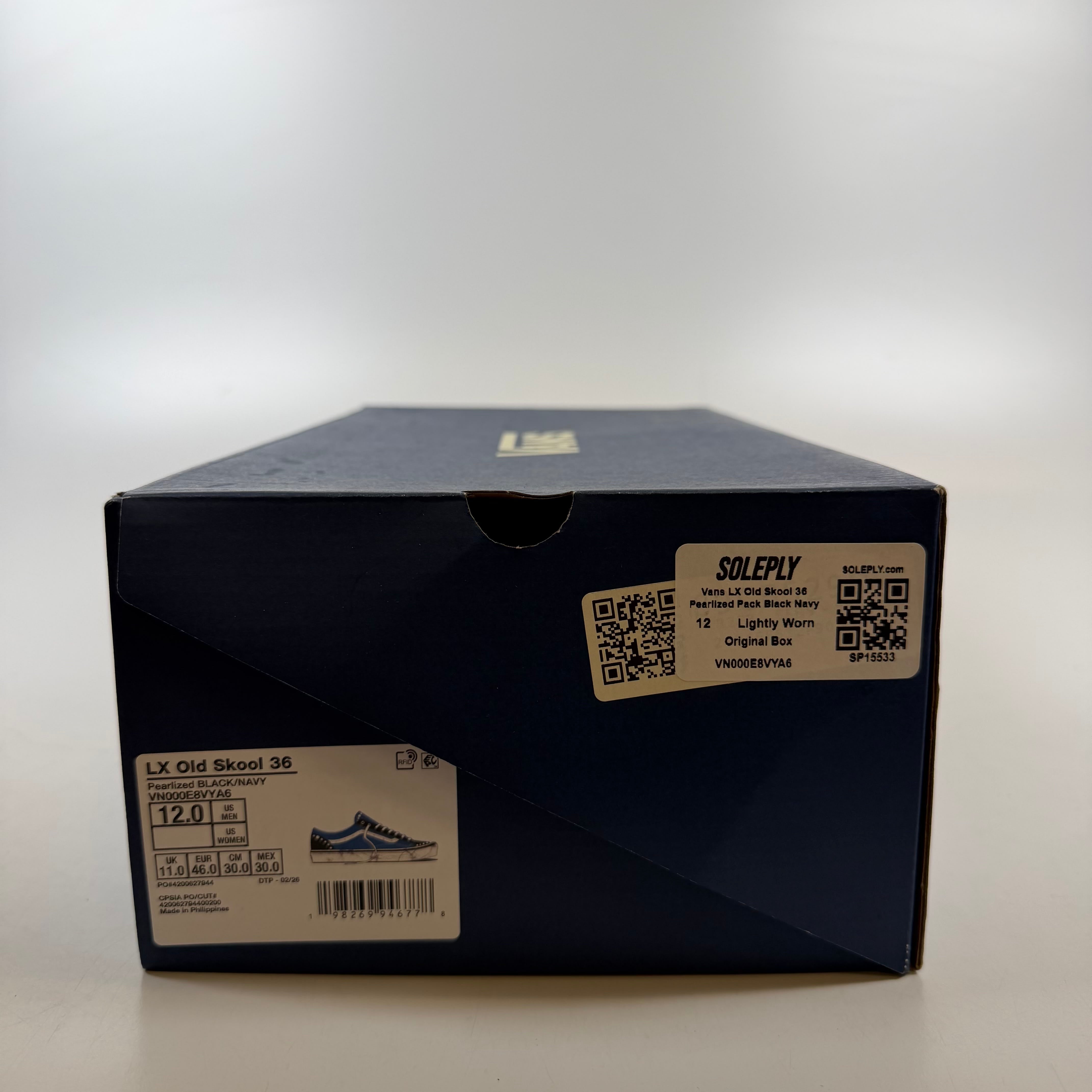 [SP15533] Vans LX Old Skool 36 Pearlized Pack Black Navy