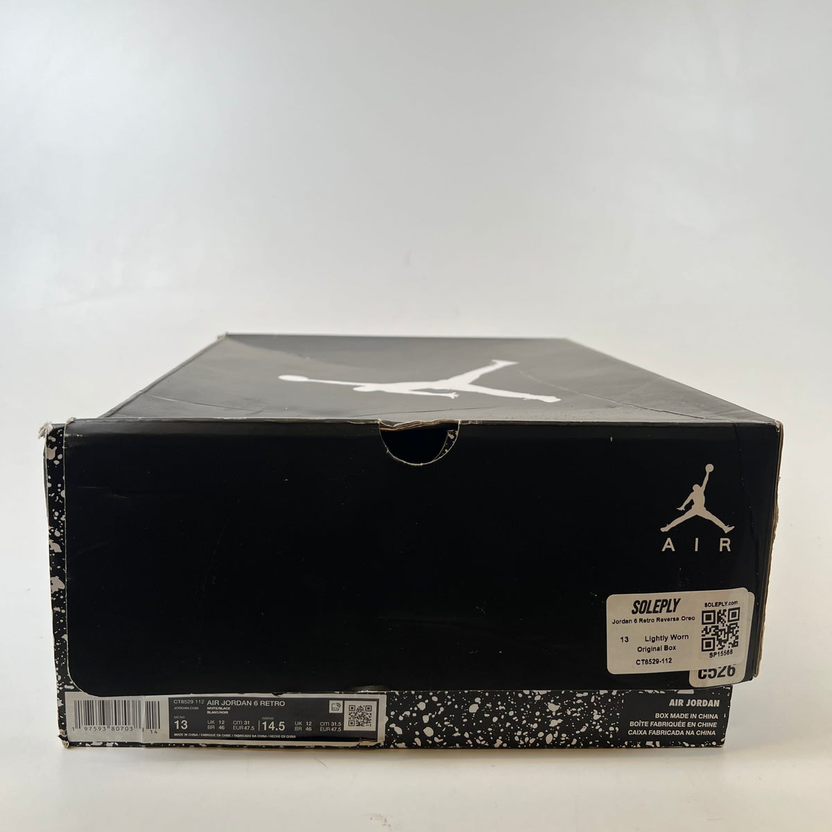 [SP15568] Jordan 6 Retro Reverse Oreo