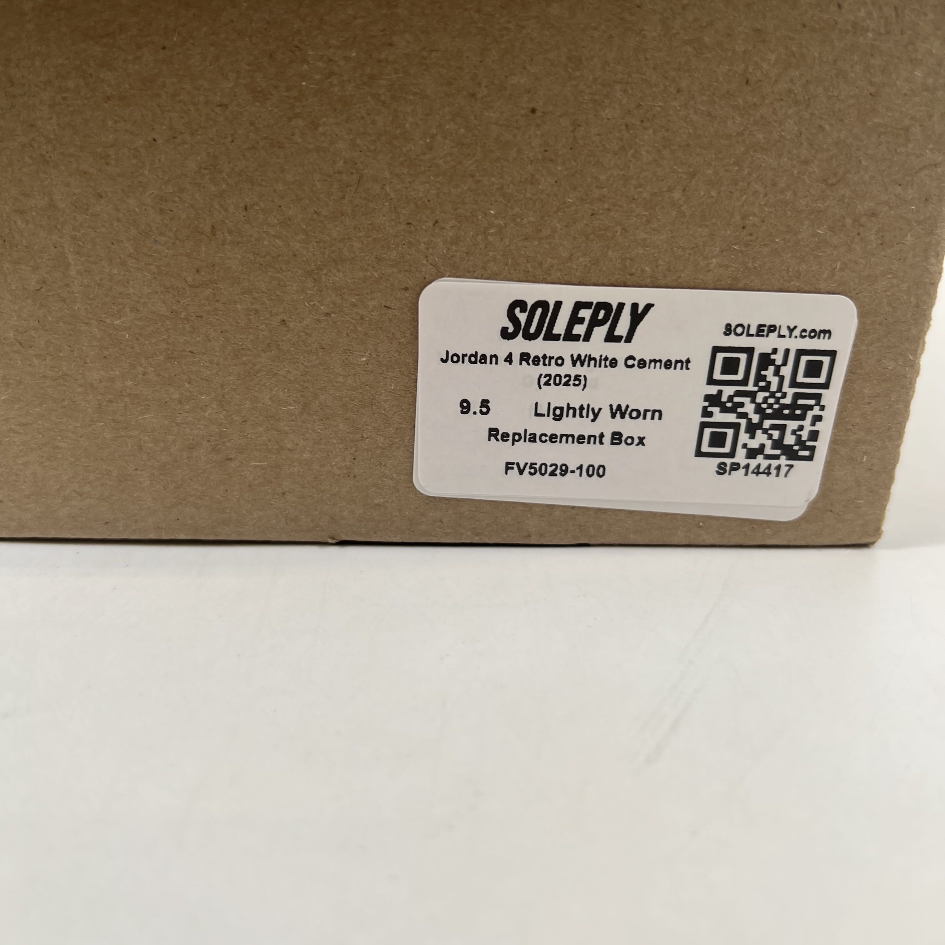 [SP14417] Jordan 4 Retro White Cement (2025)