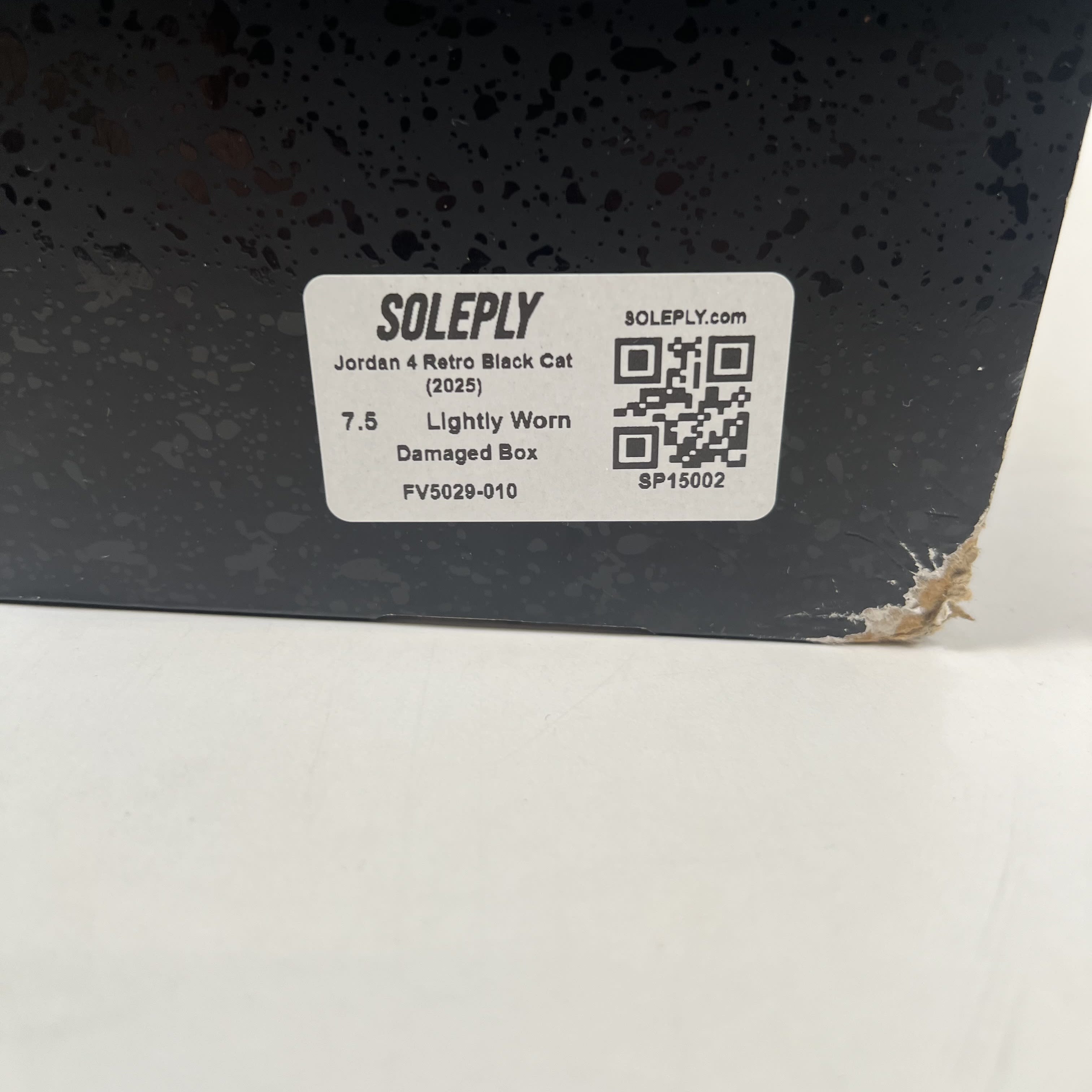 [SP15002] Jordan 4 Retro Black Cat (2025)