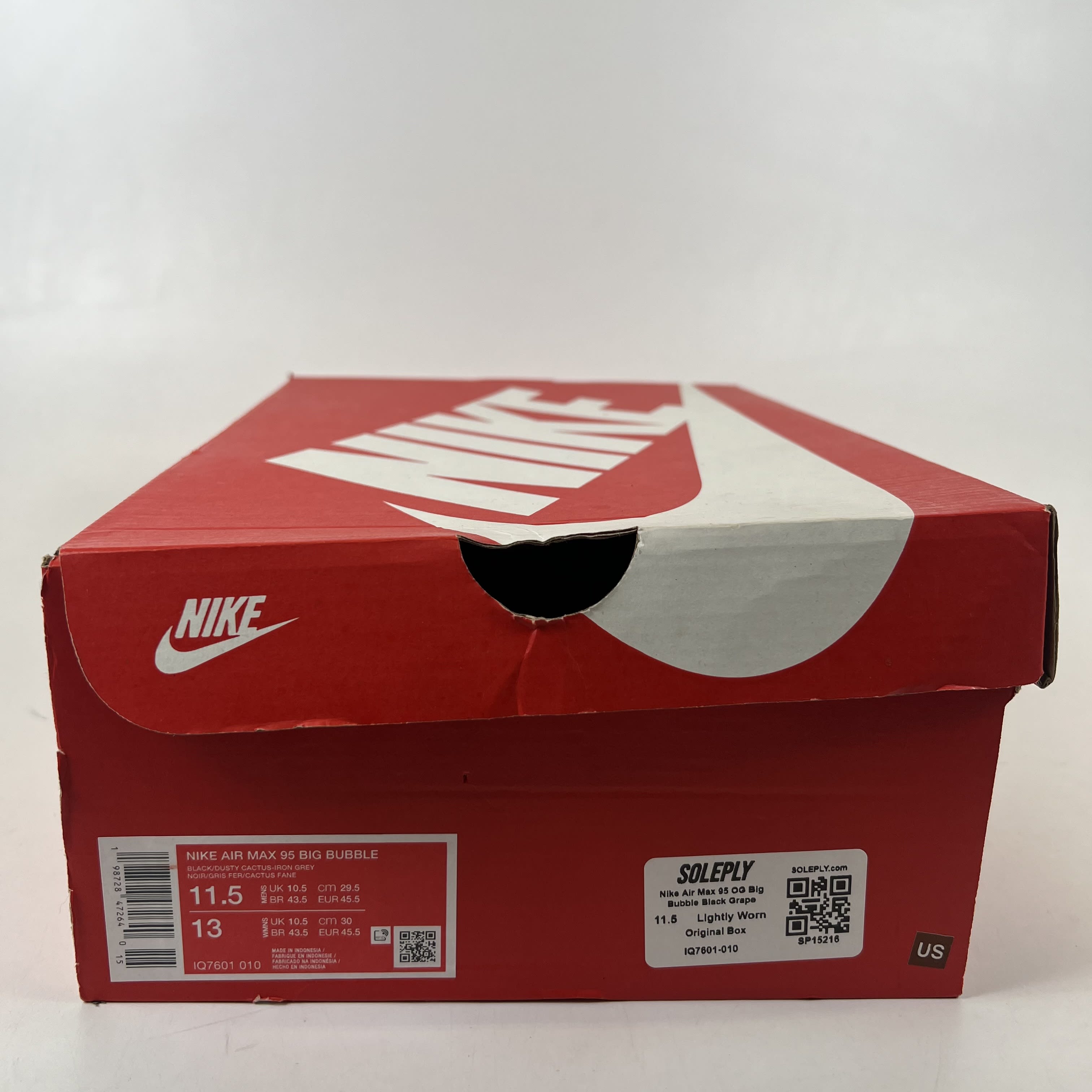 [SP15216] Nike Air Max 95 OG Big Bubble Black Grape