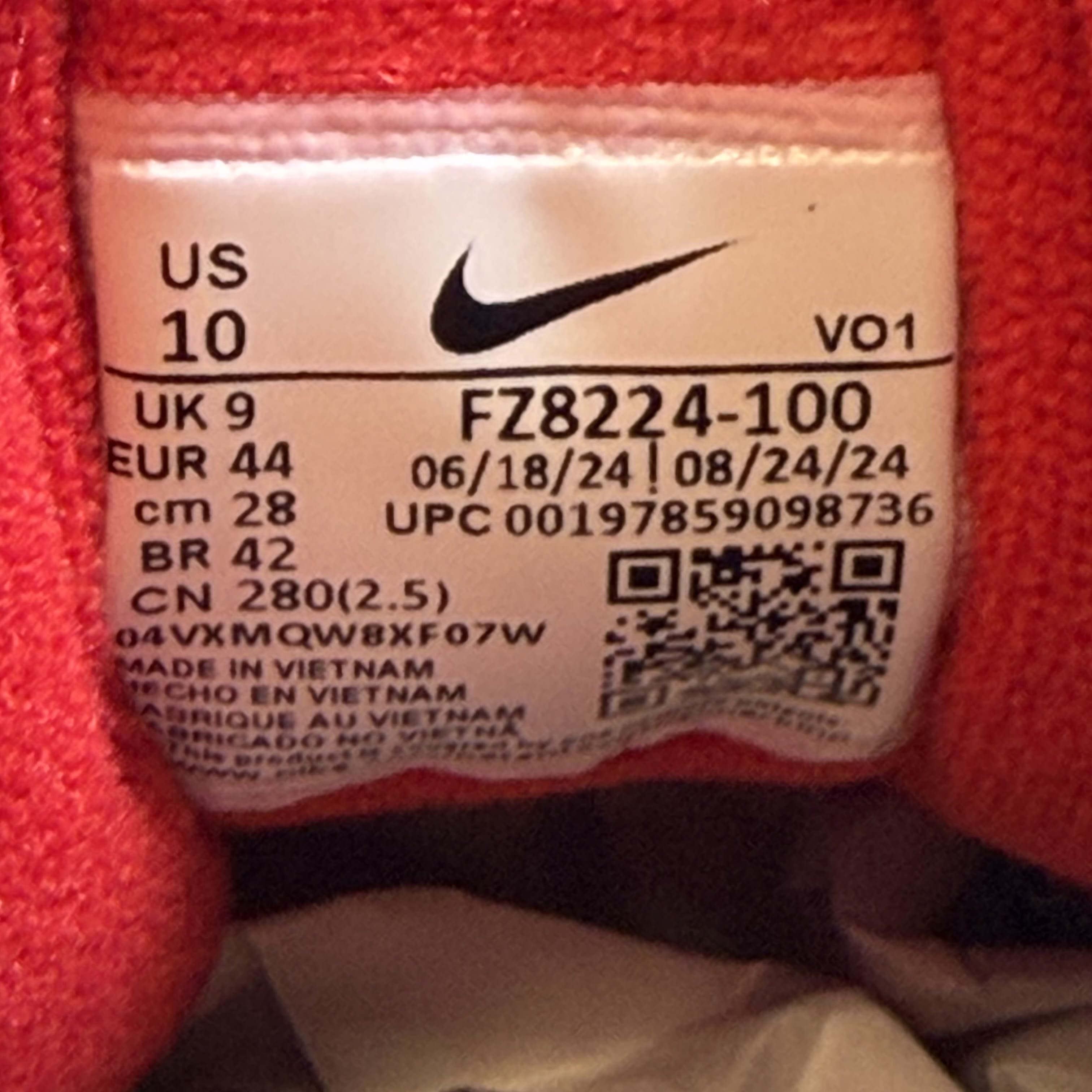 [SP15405] Nike Air Diamond Turf 49ers (2025)