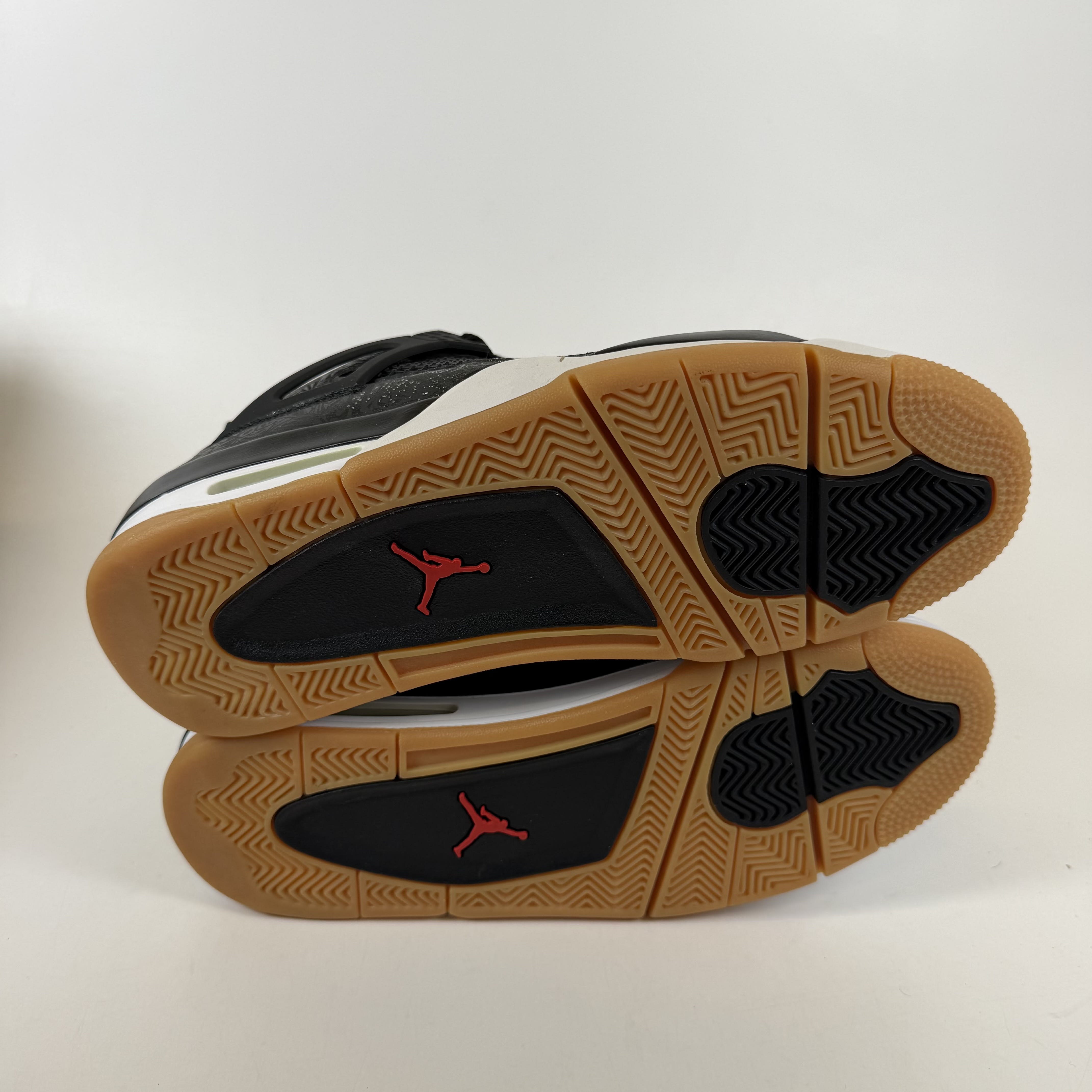[SP9016] Jordan 4 Retro Laser Black Gum