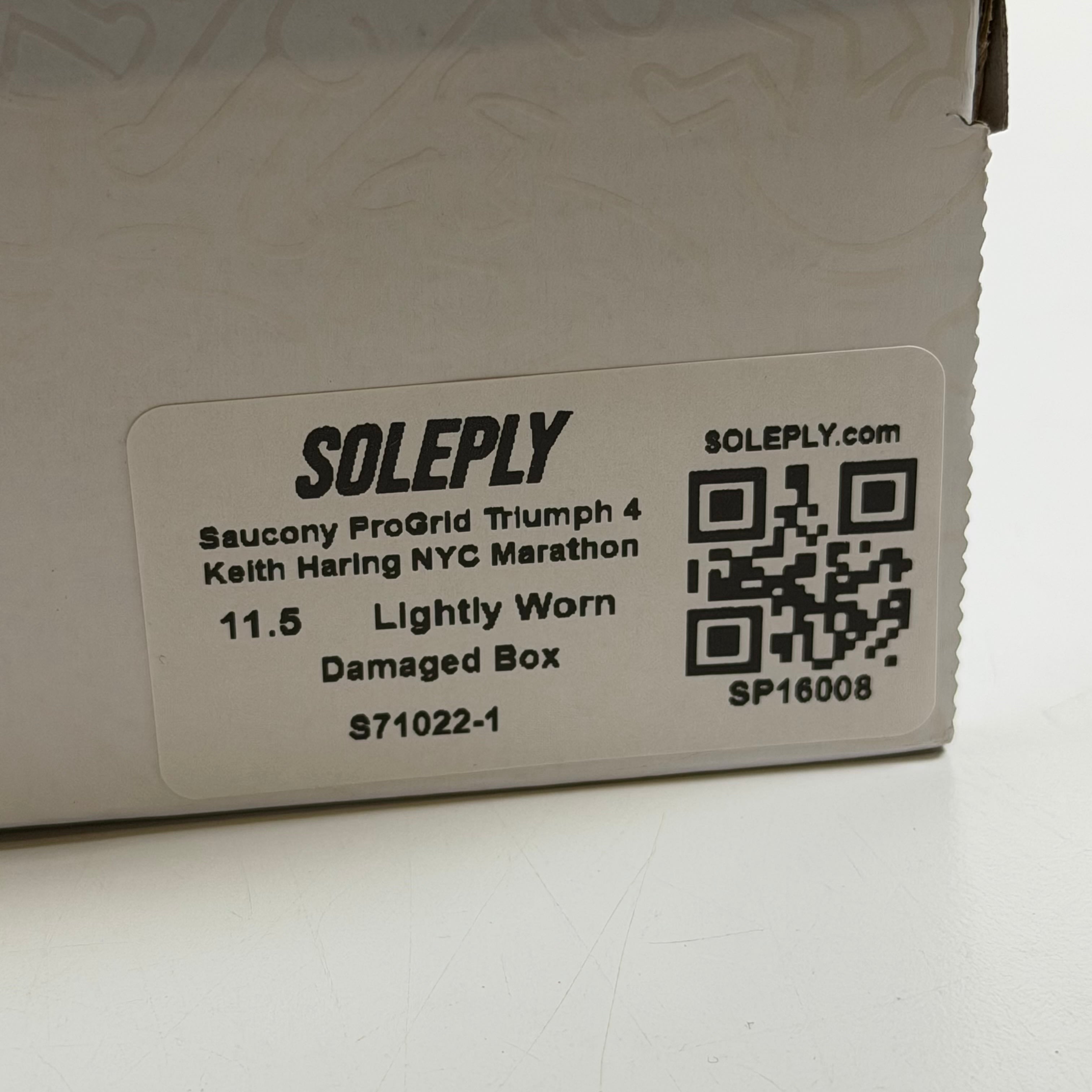 [SP16008] Saucony ProGrid Triumph 4 Keith Haring NYC Marathon