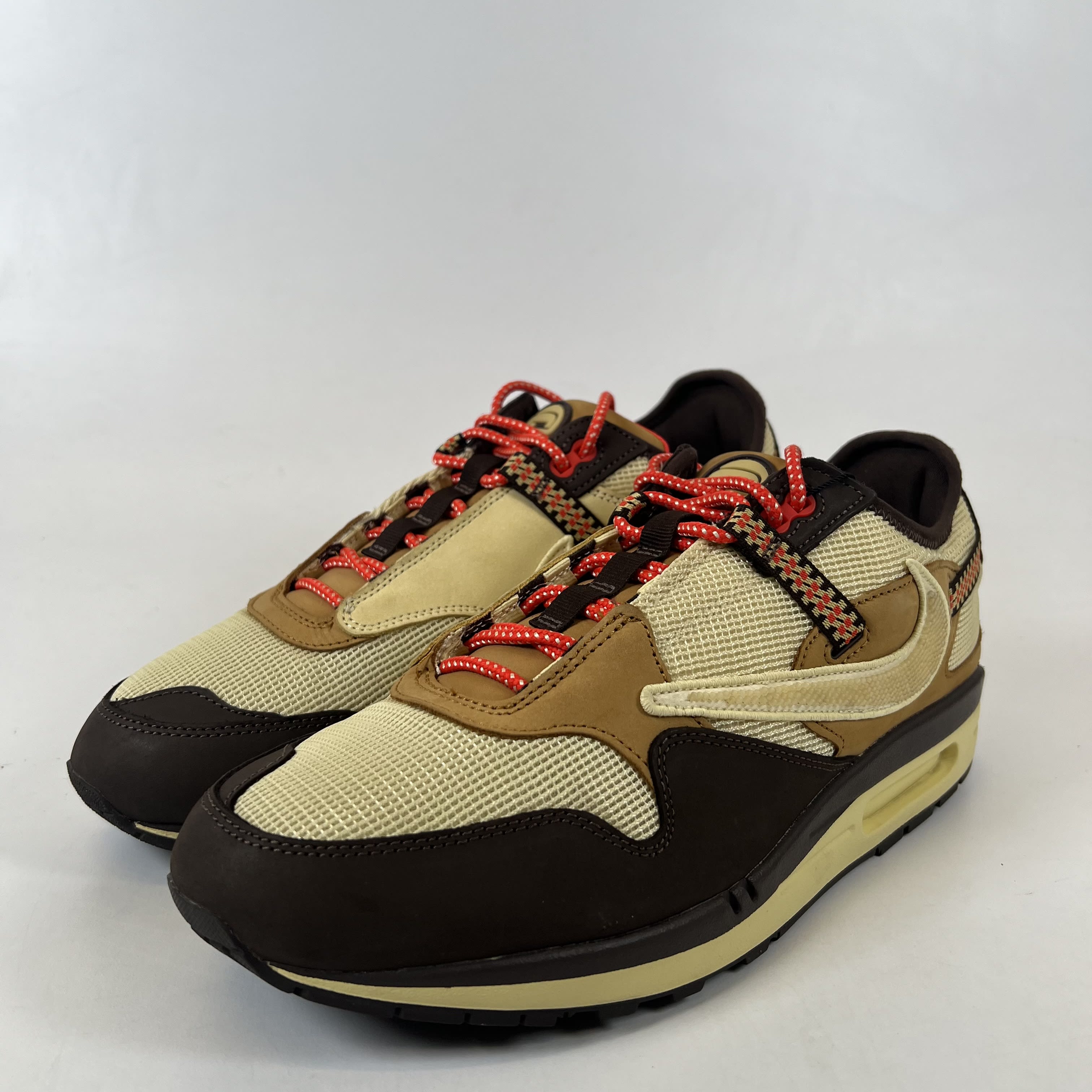 [SP11942] Nike Air Max 1 Travis Scott Cactus Jack Baroque Brown