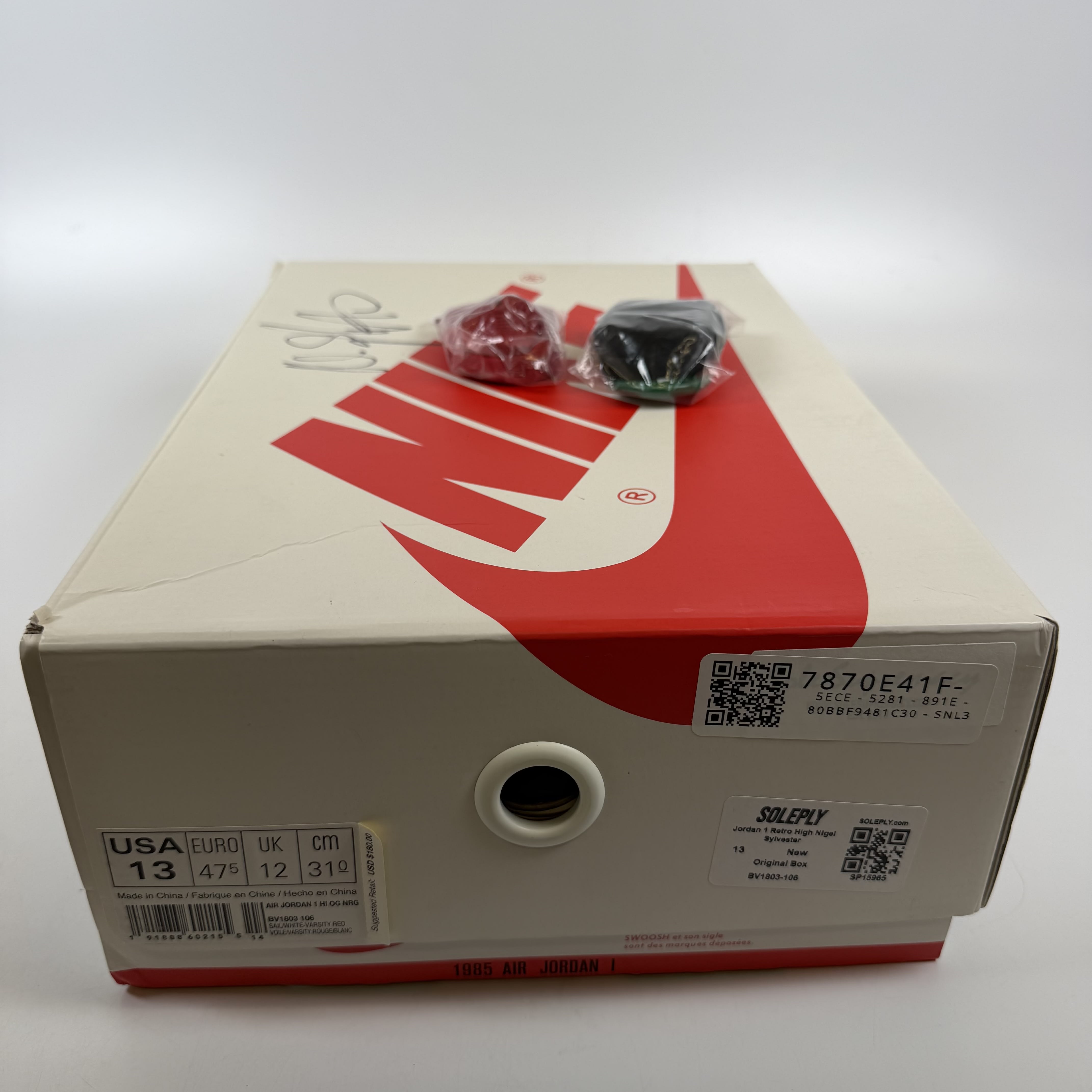[SP15965] Jordan 1 High Nigel Sylvester