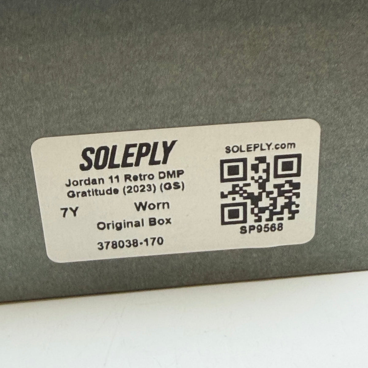 [SP9568] Jordan 11 Retro DMP Gratitude (2023) (GS)