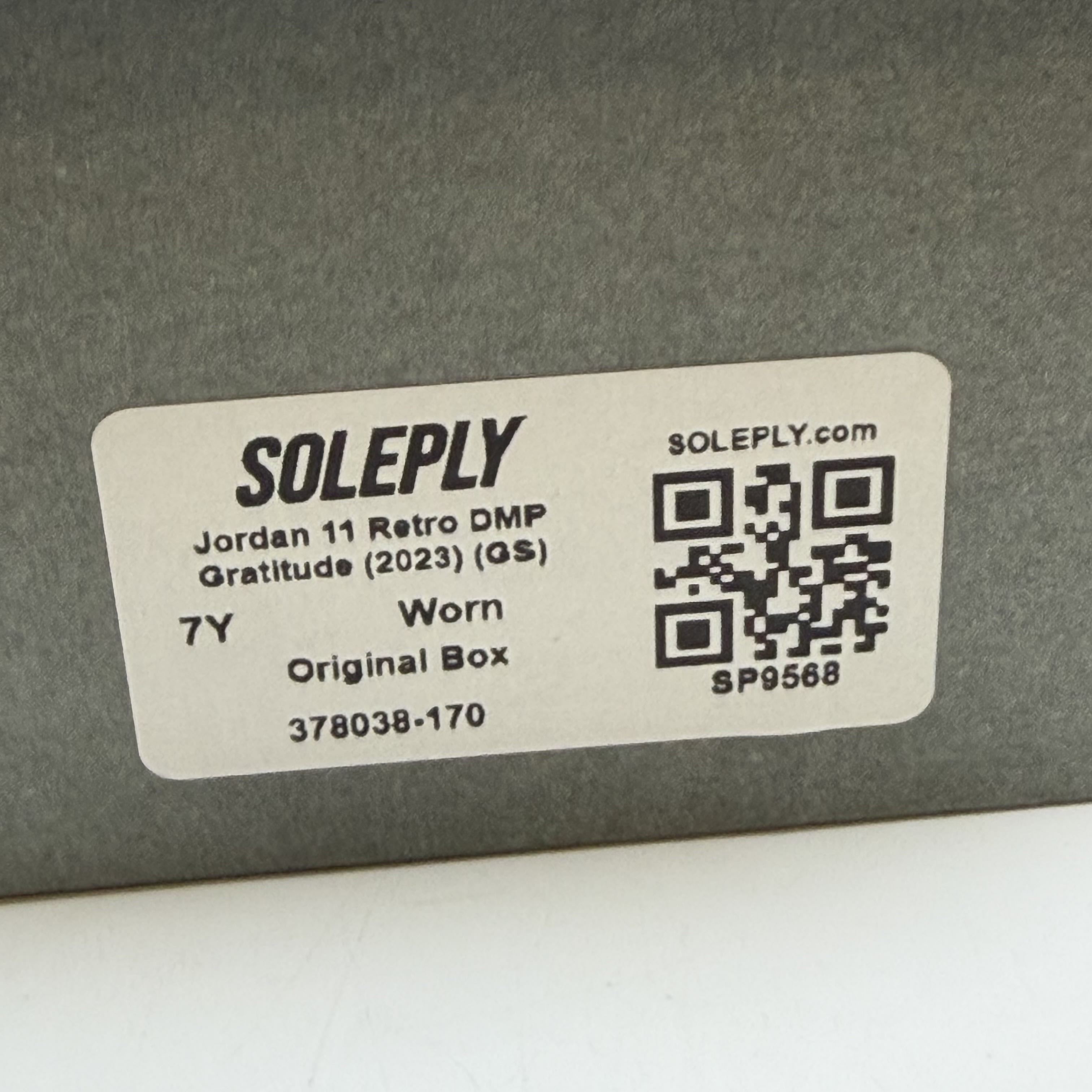 [SP9568] Jordan 11 Retro DMP Gratitude (2023) (GS)
