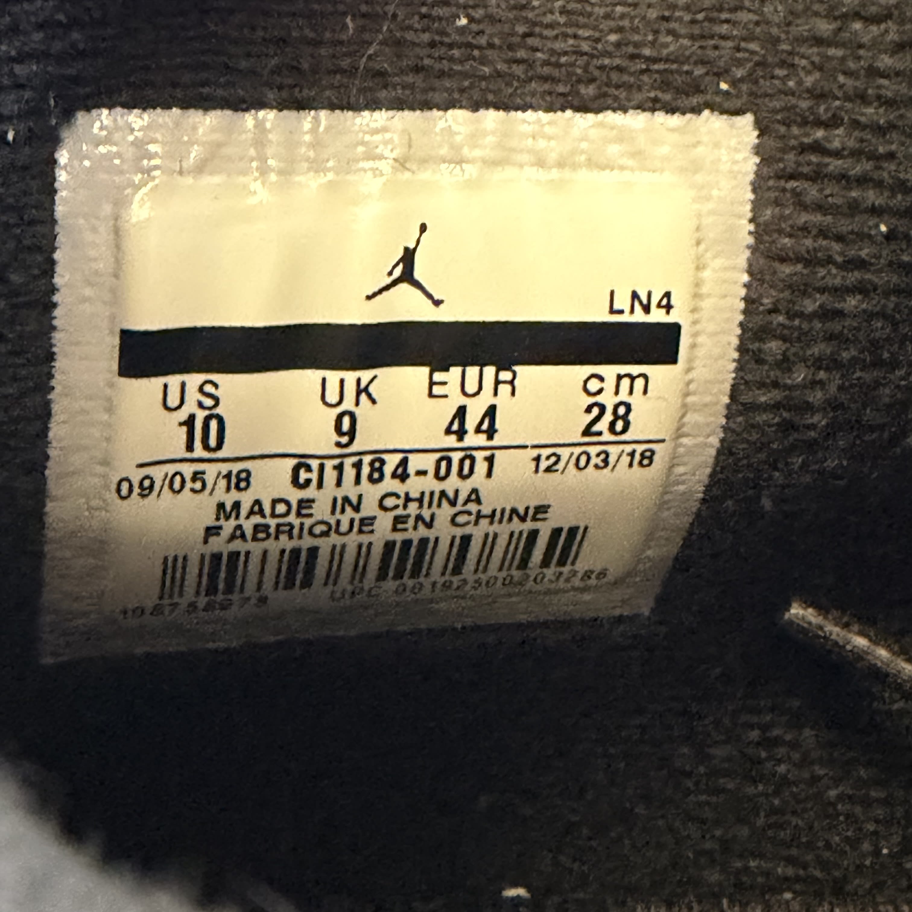 [SP9016] Jordan 4 Retro Laser Black Gum