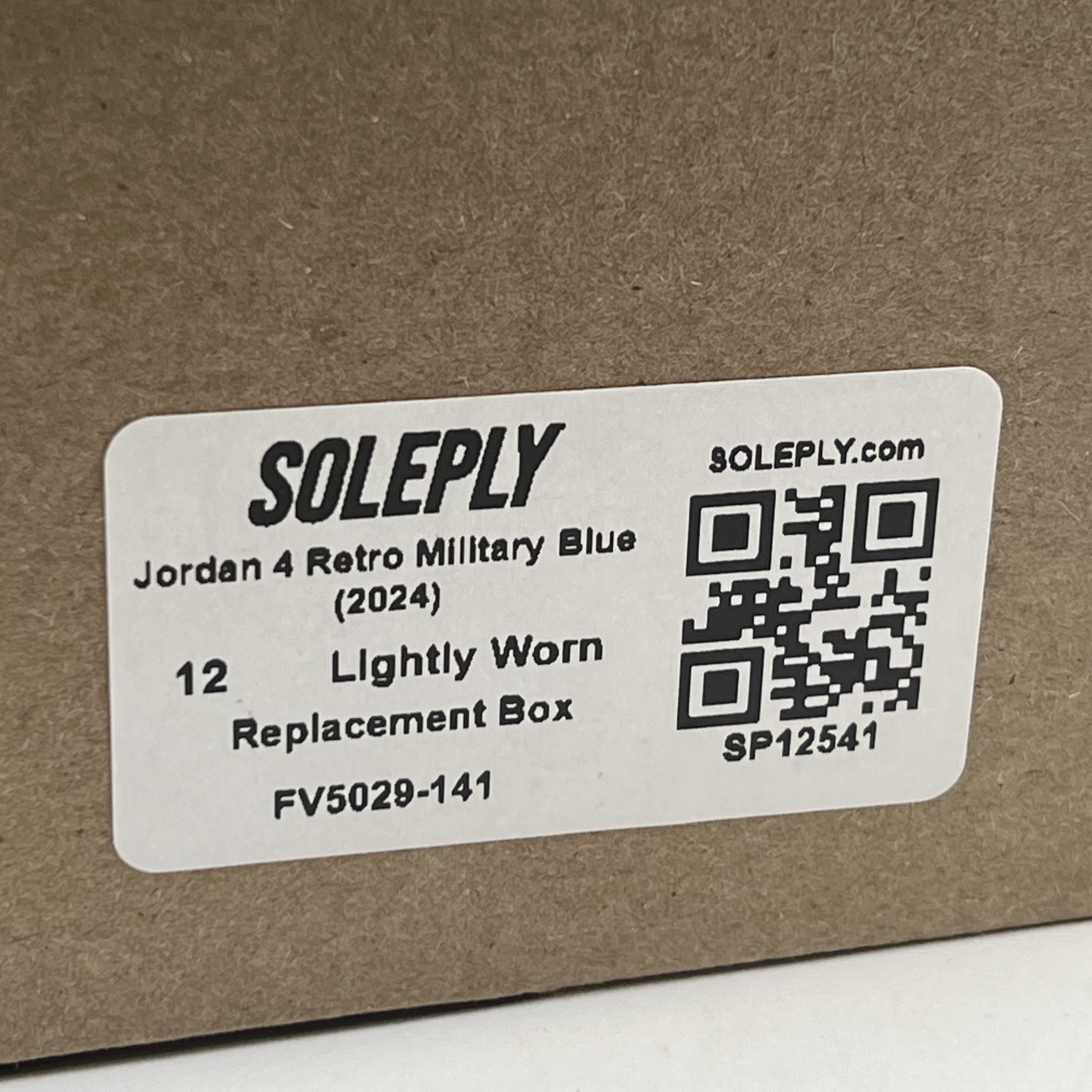 [SP12541] Jordan 4 Retro Military Blue (2024)