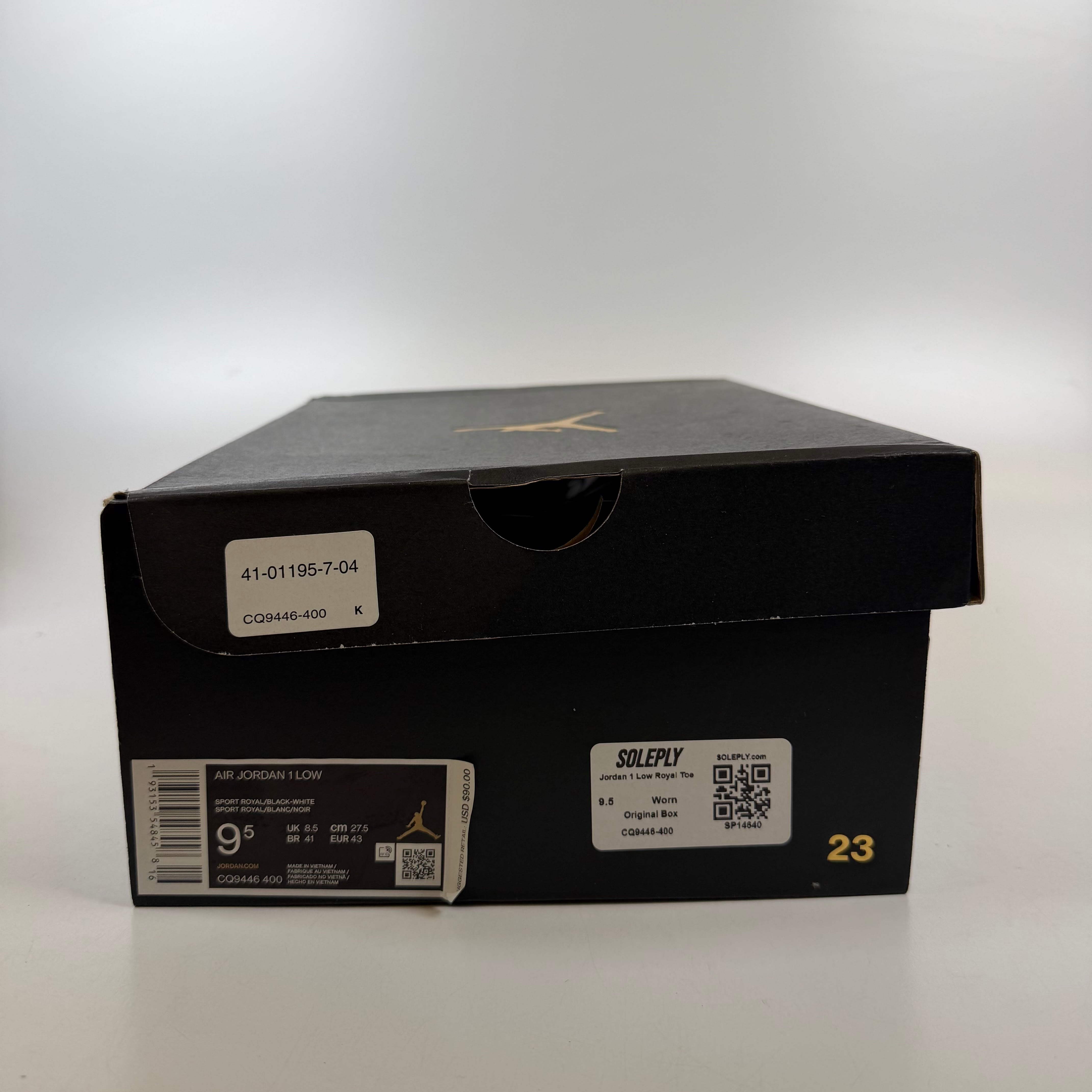 [SP14640] Jordan 1 Low Royal Toe
