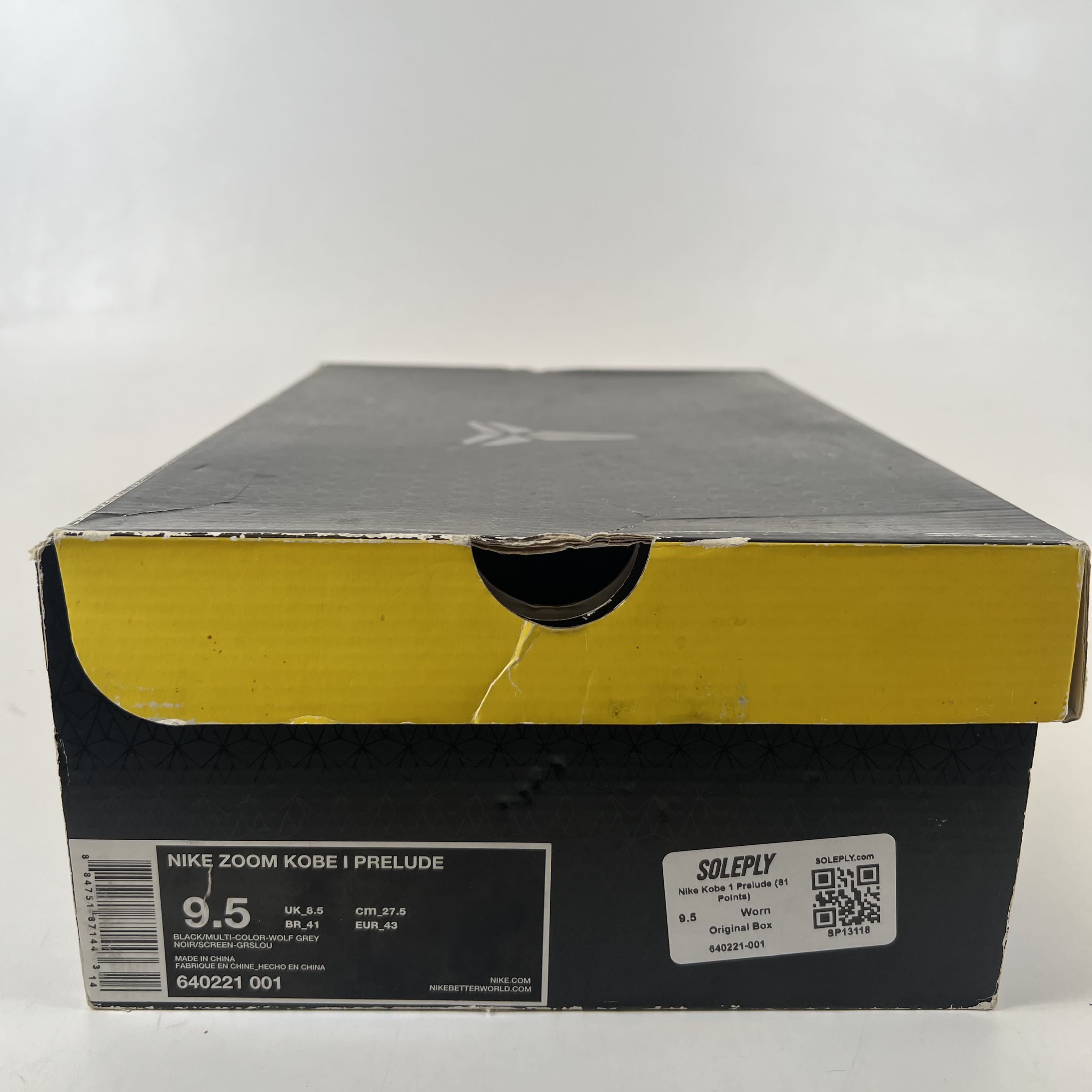 [SP13118] Nike Kobe 1 Prelude (81 Points)