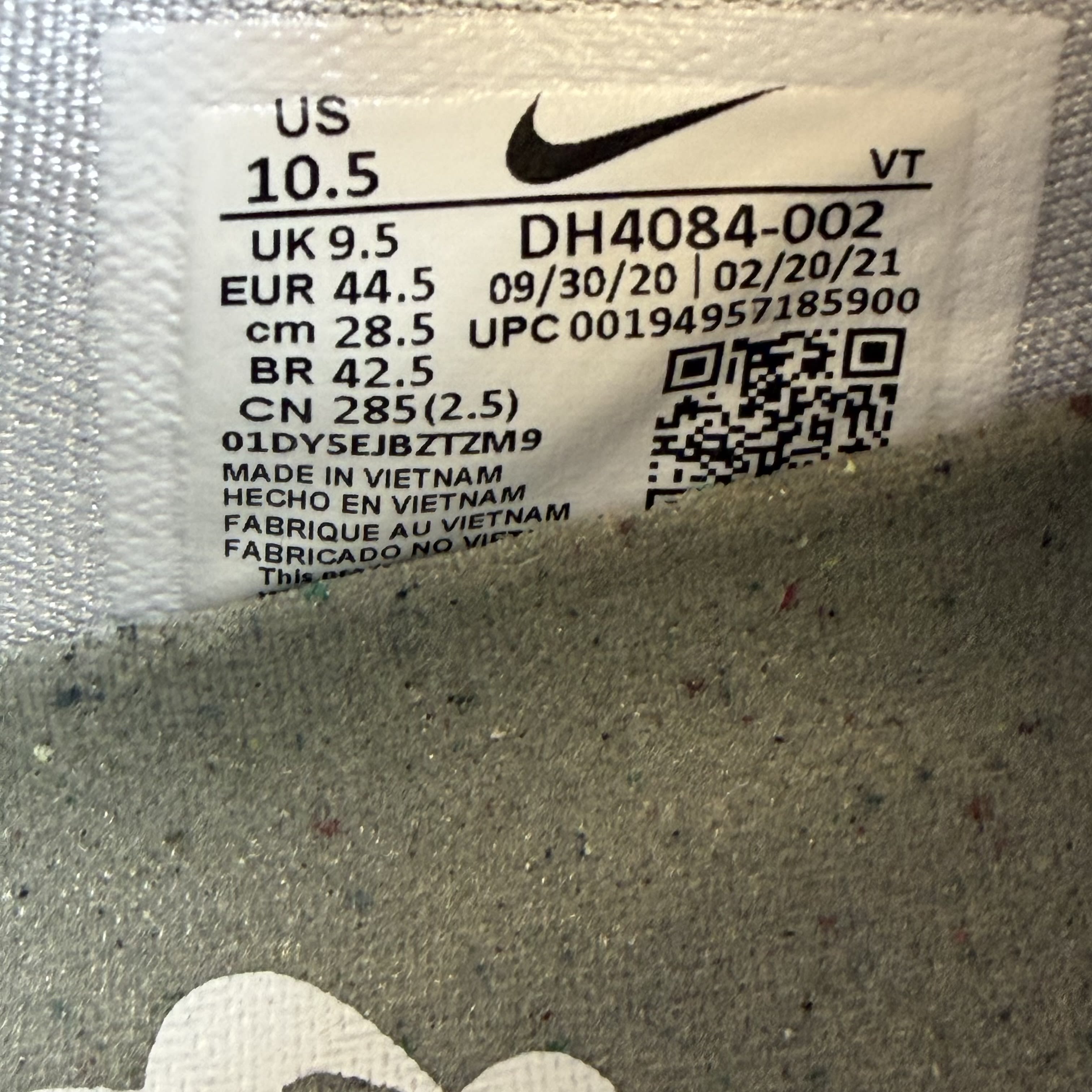 [SP10824] Nike Air VaporMax 2021 FK Grey Fog Bright Mango