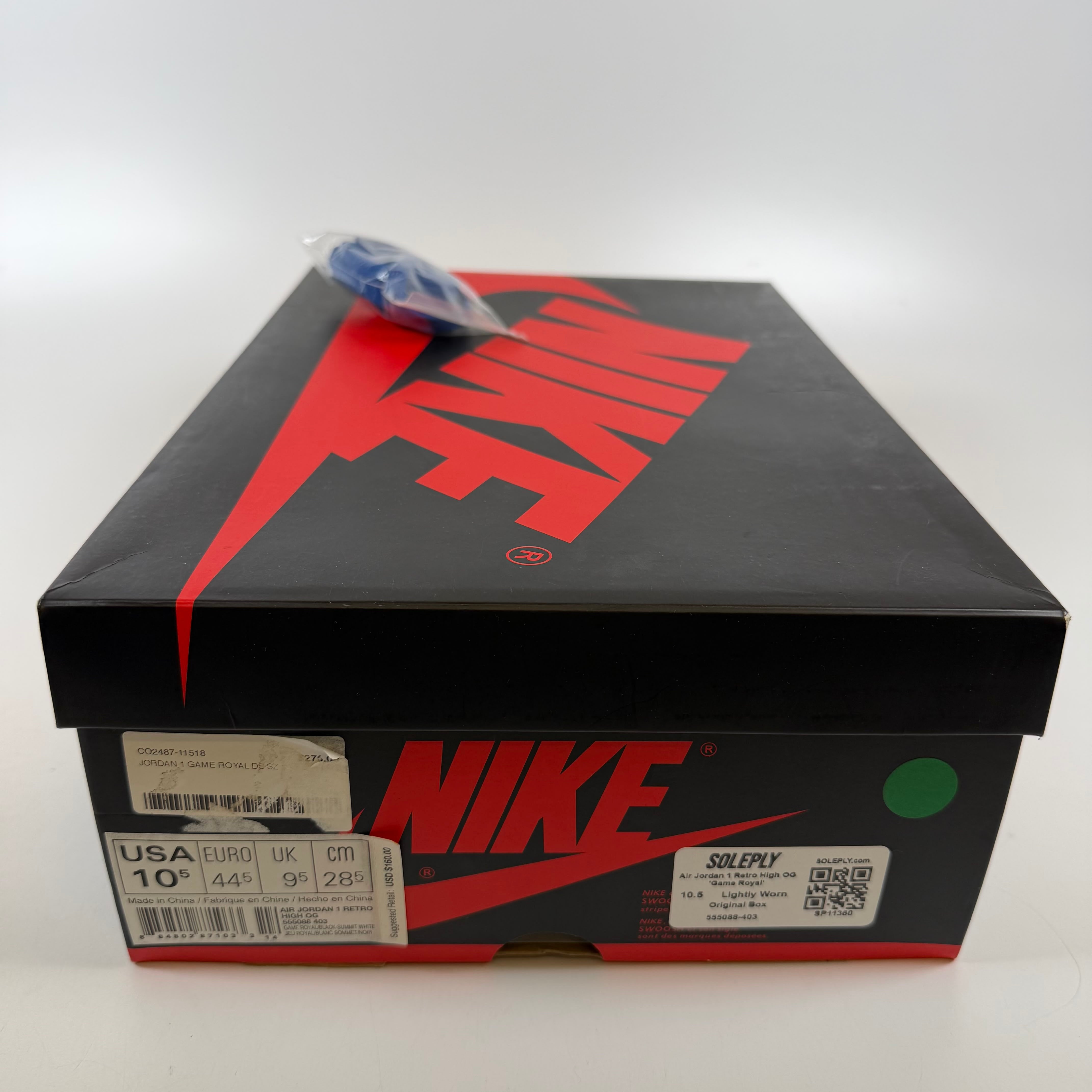 [SP11360] Air Jordan 1 Retro High OG 'Game Royal'