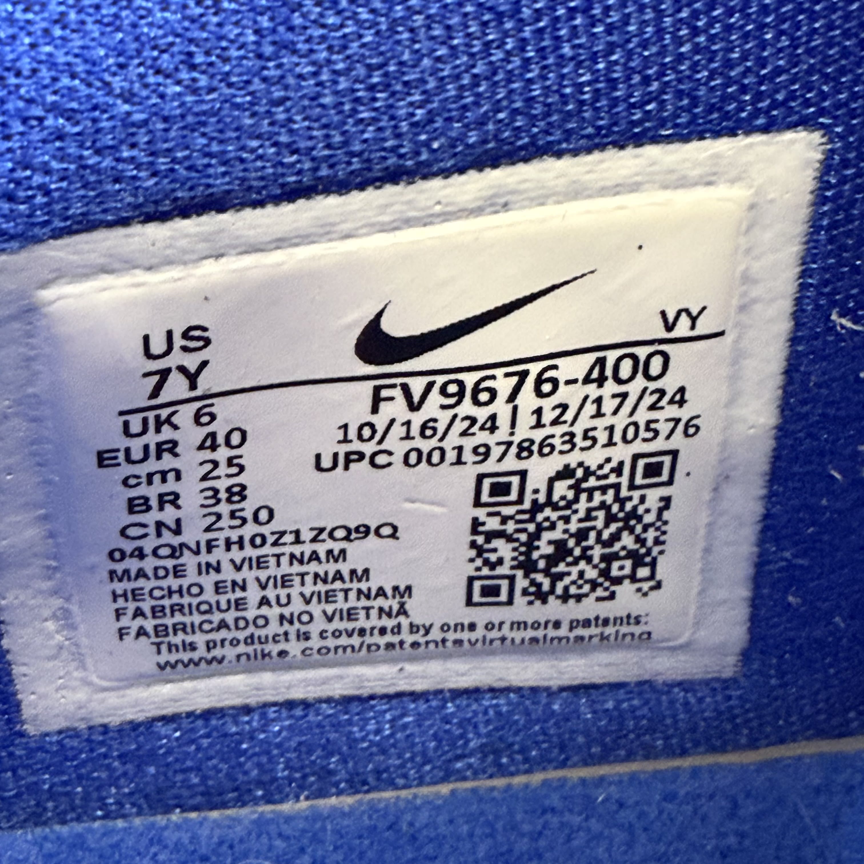 [SP15503] Nike Kobe 6 Dodgers (GS)