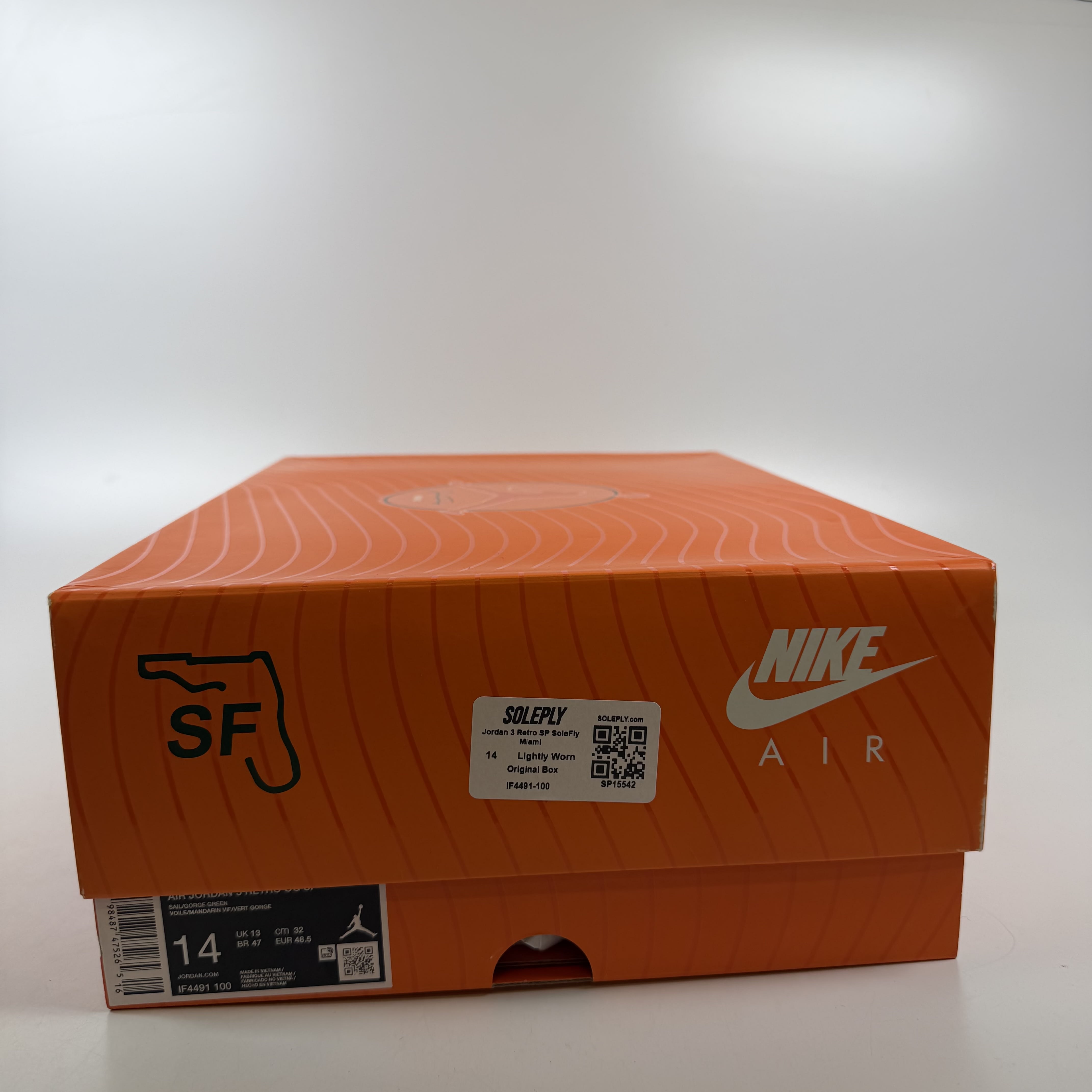 [SP15542] Jordan 3 Retro SP SoleFly Miami