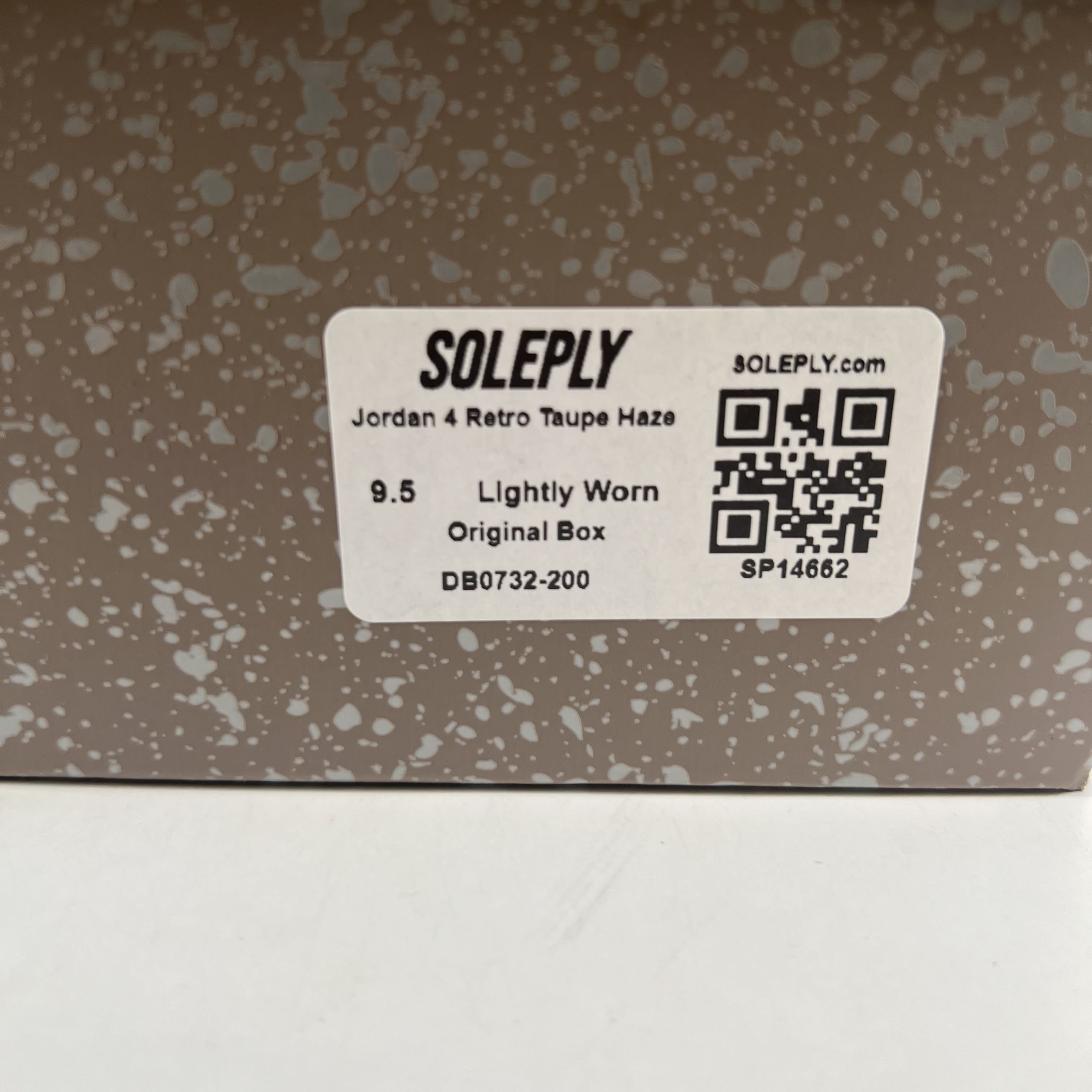[SP14662] Jordan 4 Retro Taupe Haze