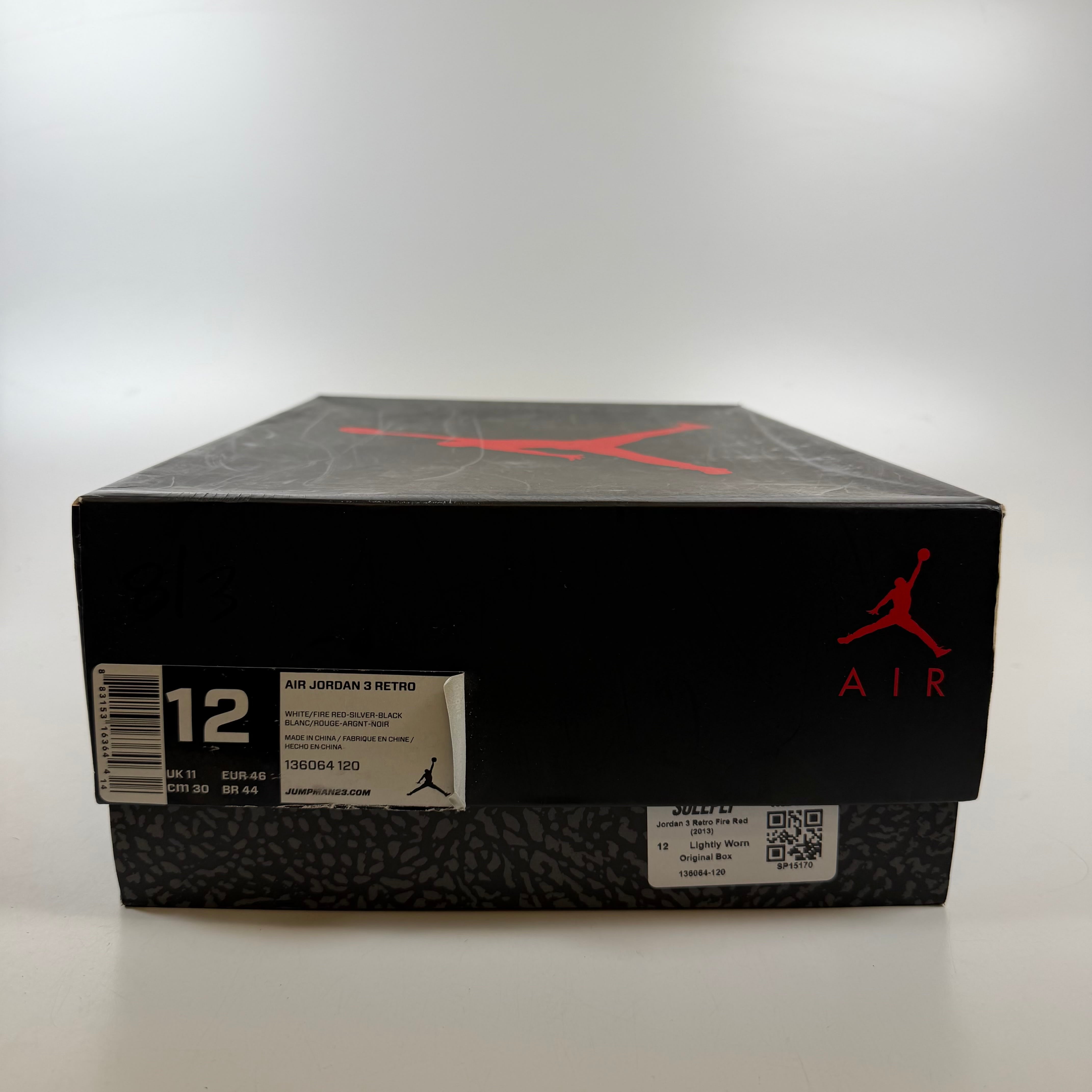 [SP15170] Jordan 3 Retro Fire Red (2013)