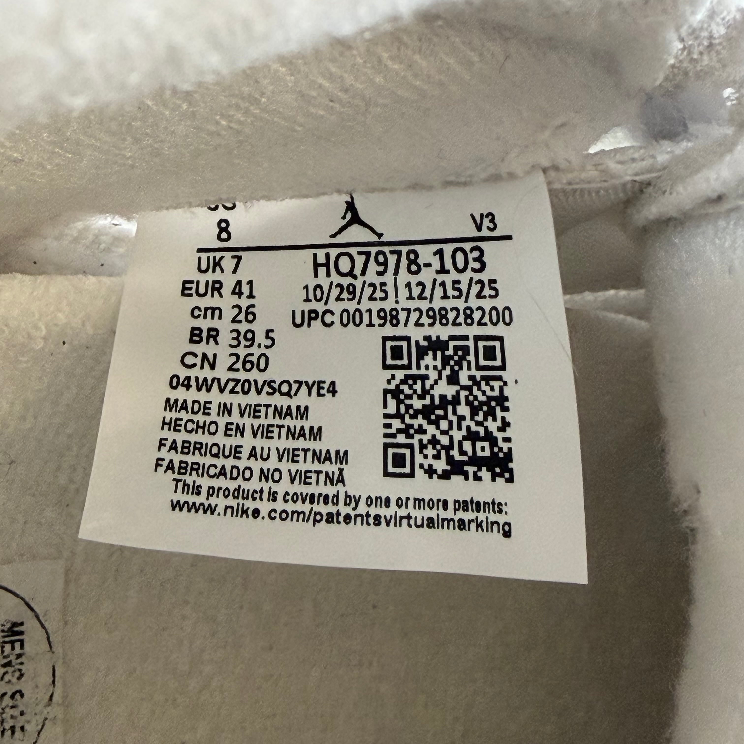 [SP8146] Jordan 5 Retro White Metallic (2026)