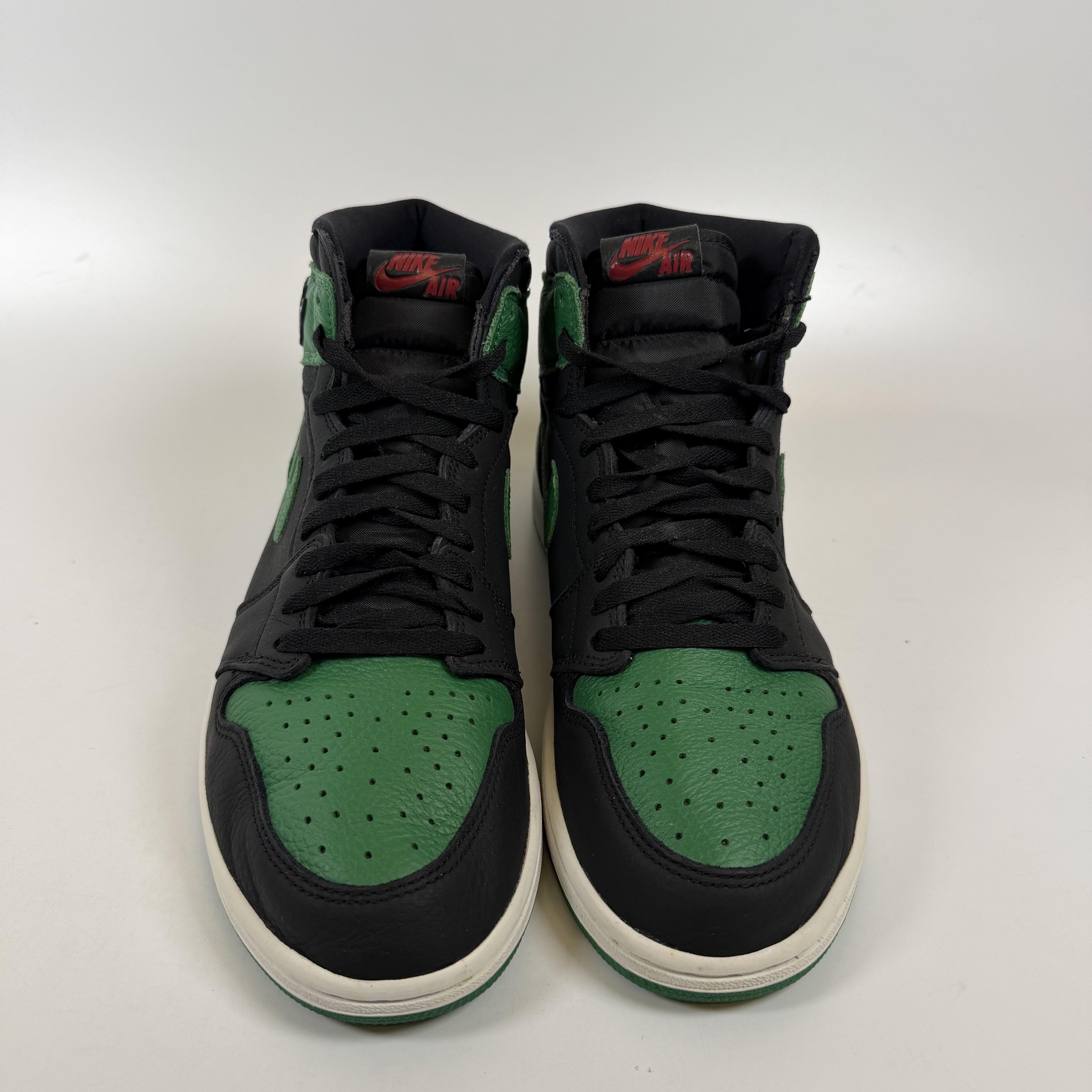 [SP9189] Jordan 1 Retro High Pine Green Black
