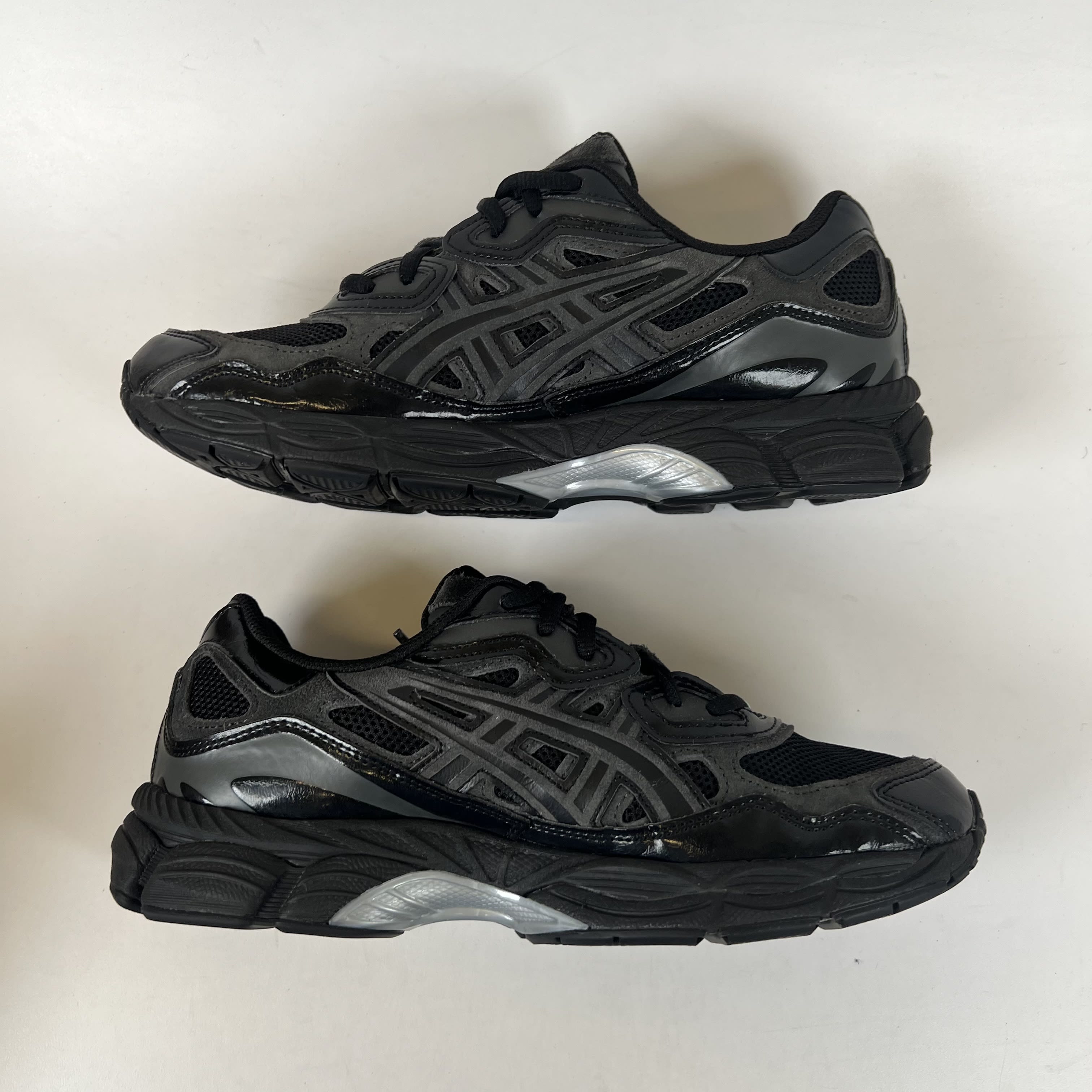 [SP14268] ASICS Gel-NYC Black Graphite Grey Light Blue