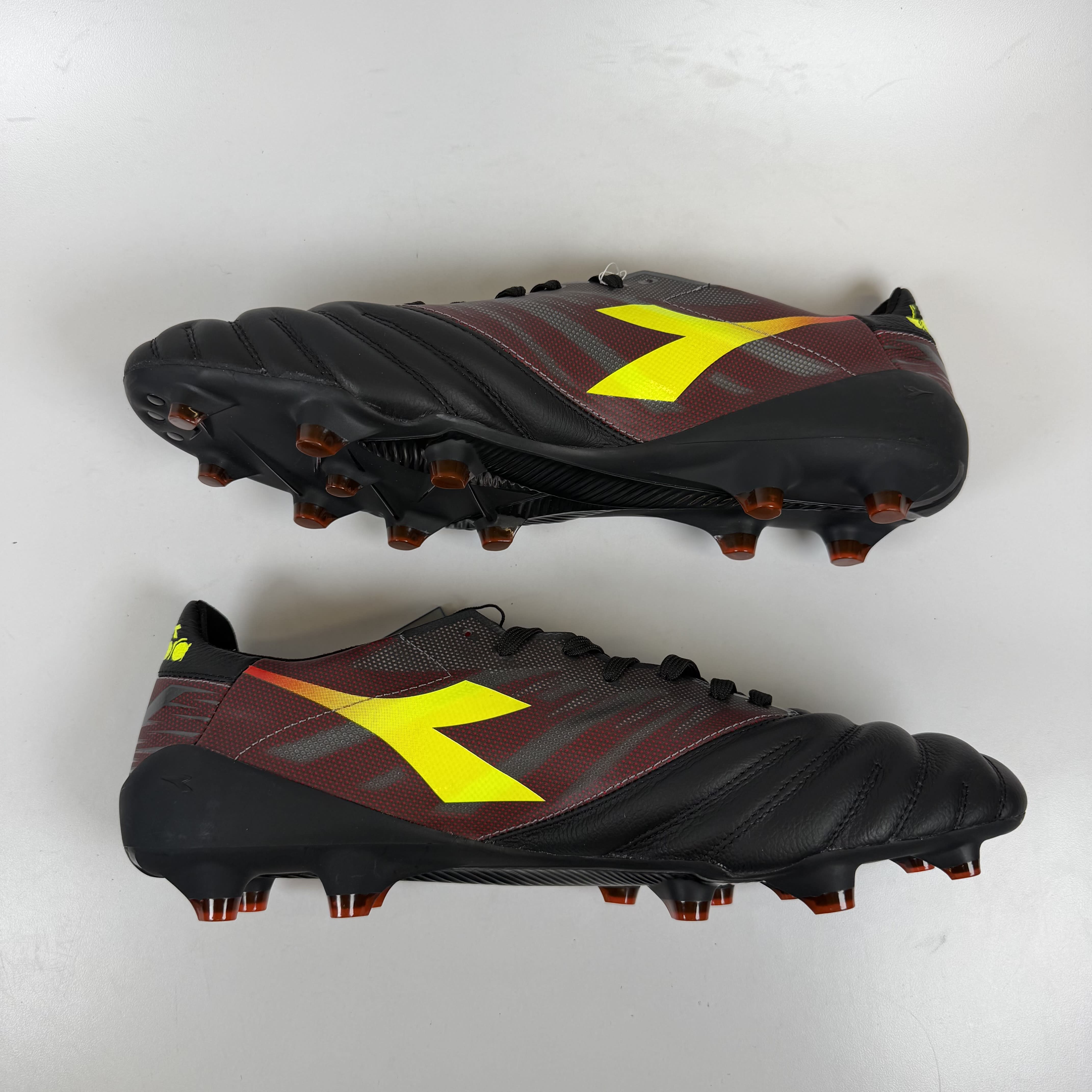 [SP13091] Diadora Brasil Elite Veloce ITA LPX Black Yellow