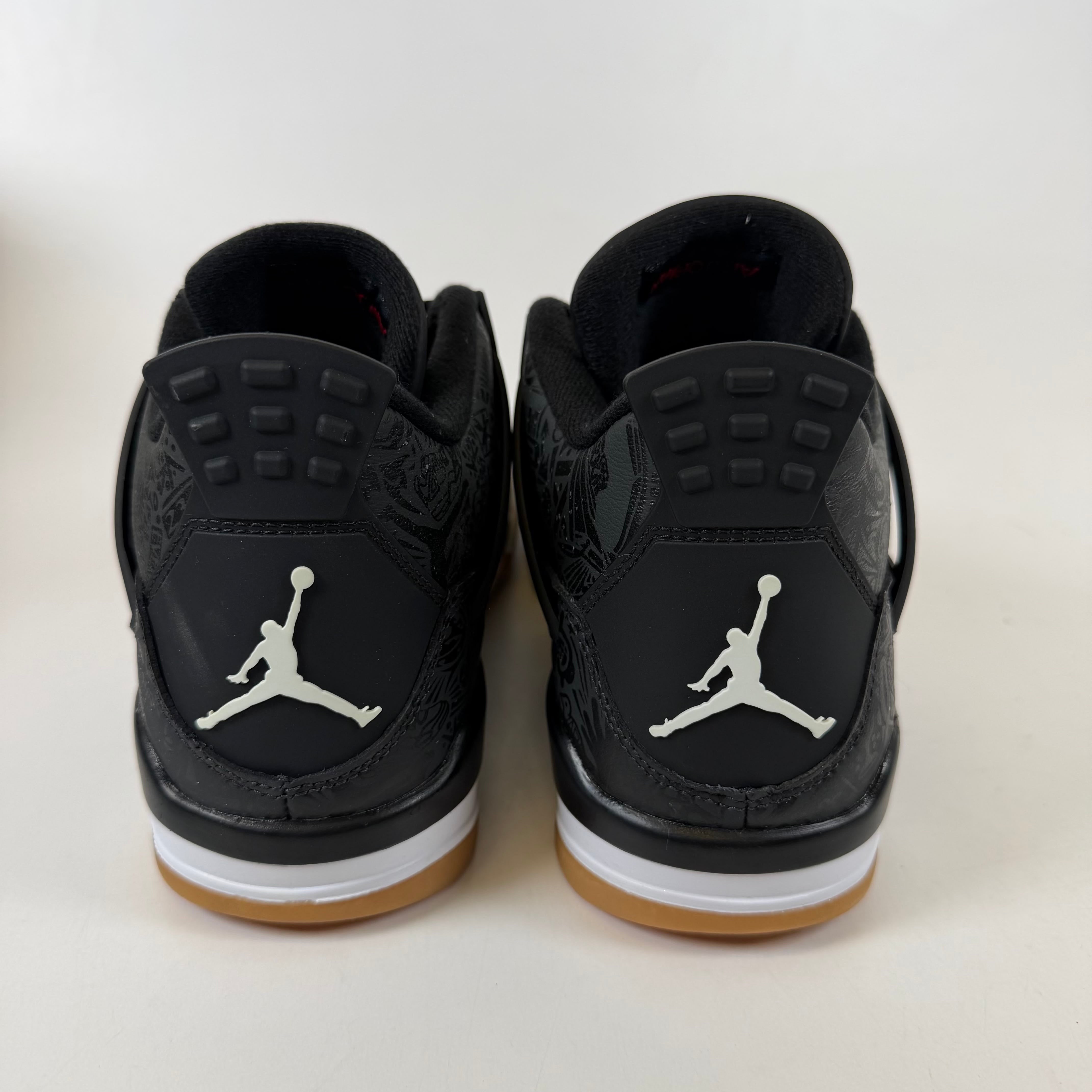 [SP9016] Jordan 4 Retro Laser Black Gum
