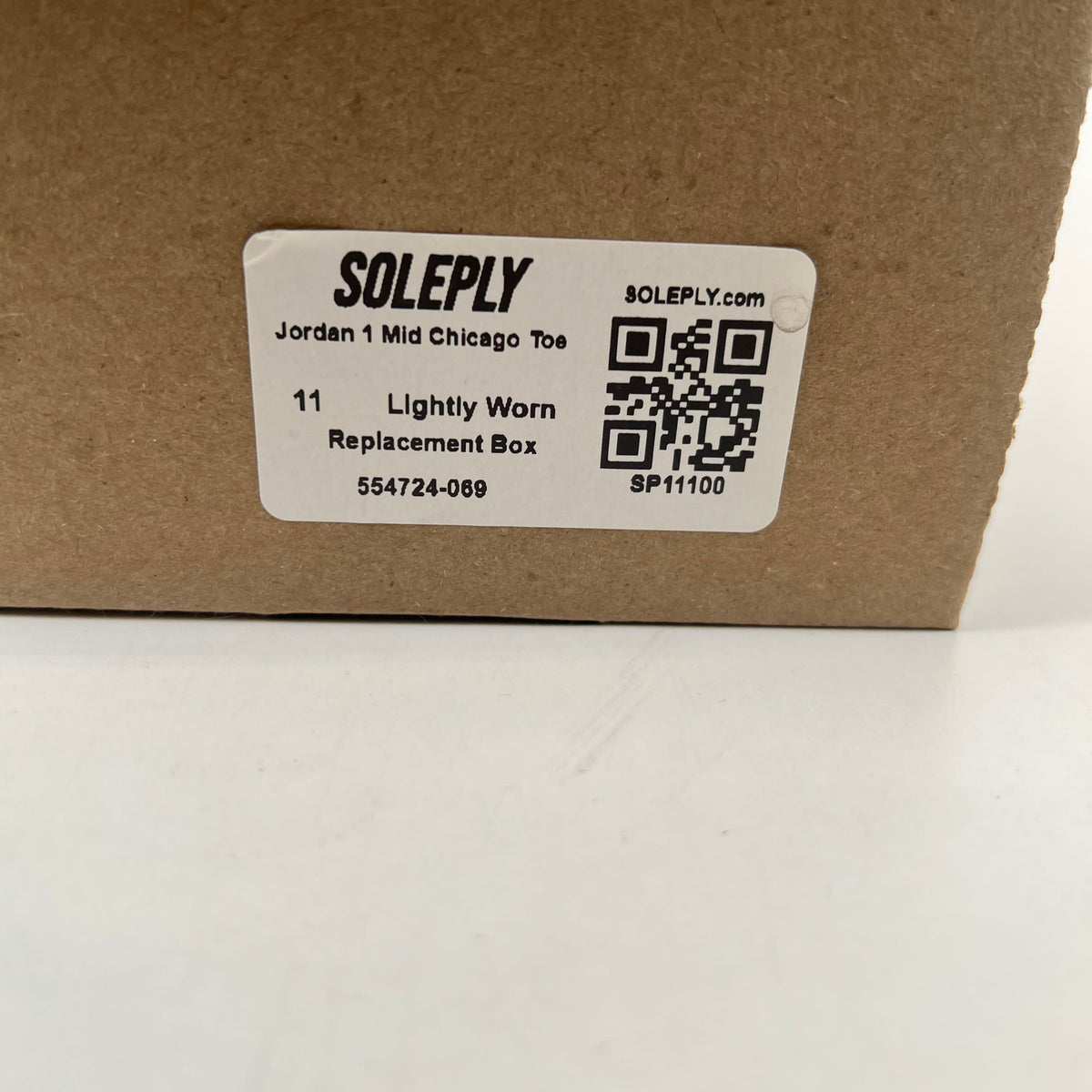 [SP11100] Jordan 1 Mid Chicago Toe