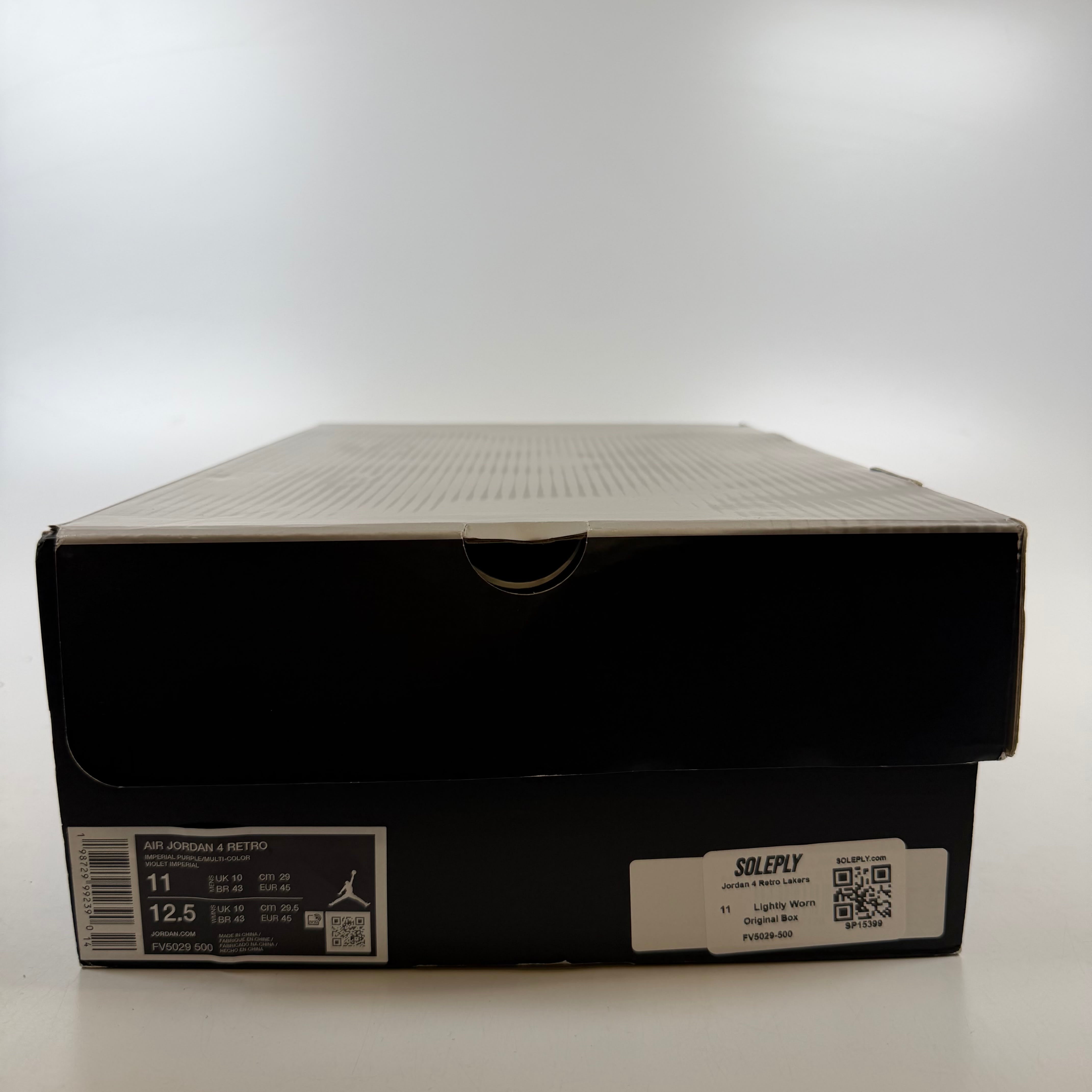 [SP15399] Jordan 4 Retro Lakers