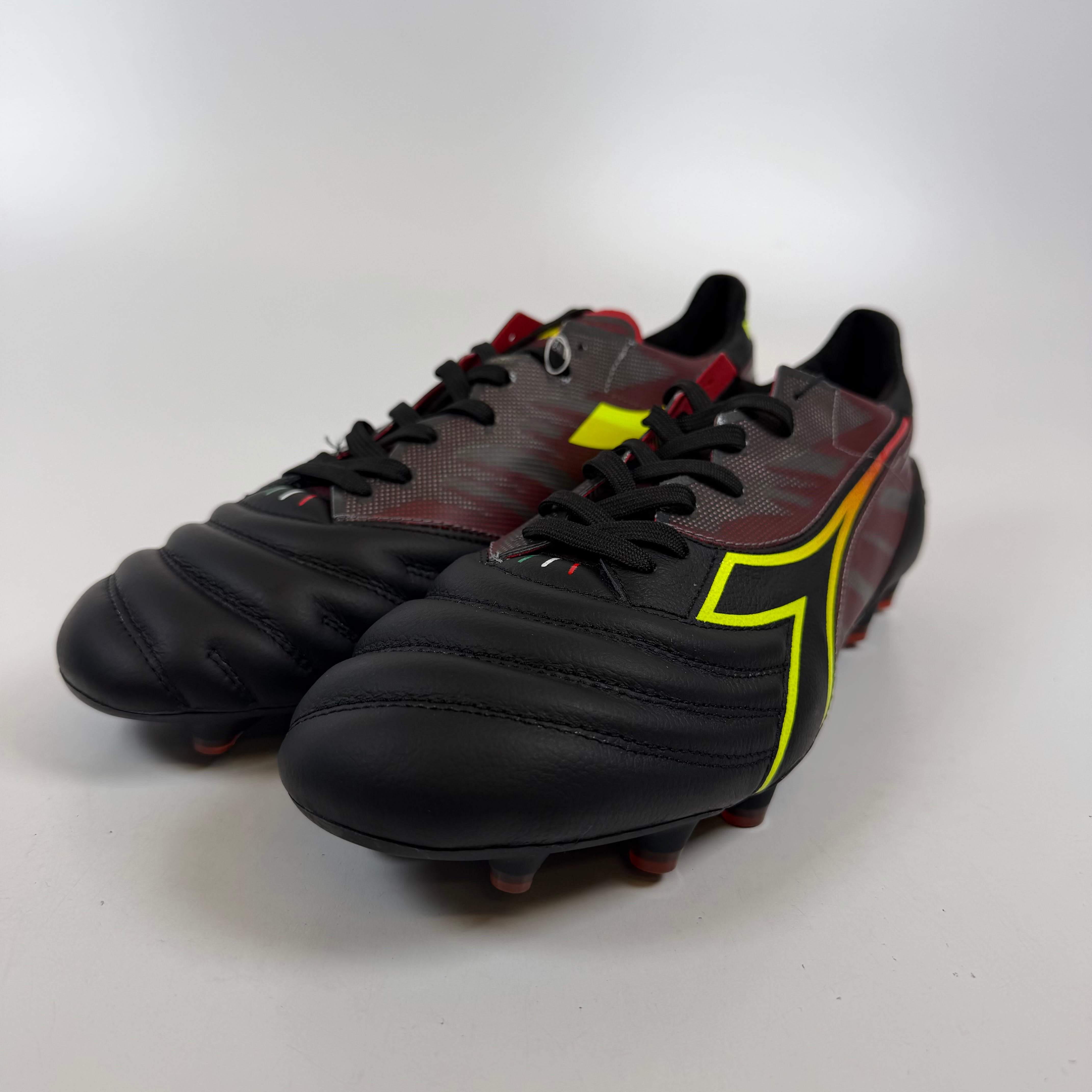 [SP13091] Diadora Brasil Elite Veloce ITA LPX Black Yellow