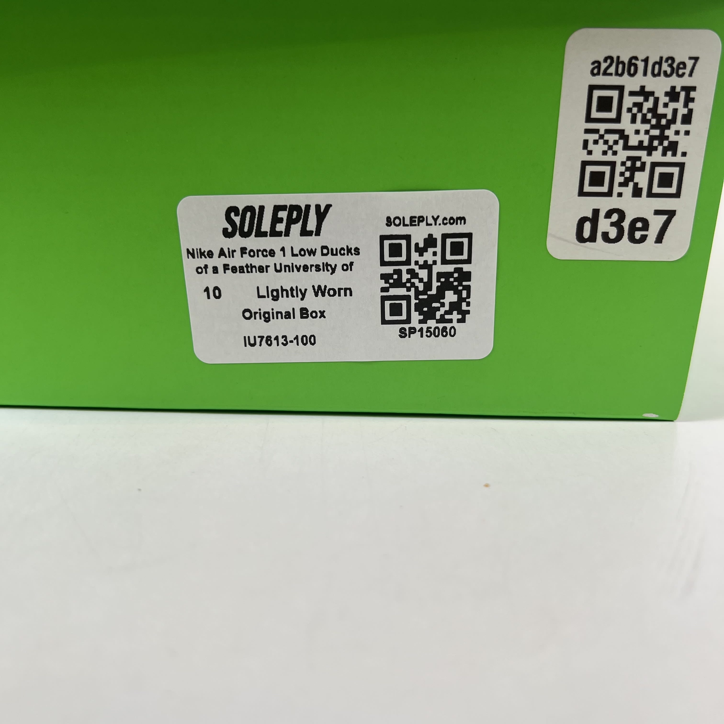 [SP15060] Nike Air Force 1 Low Ducks of a Feather University of Oregon Egg or Duck