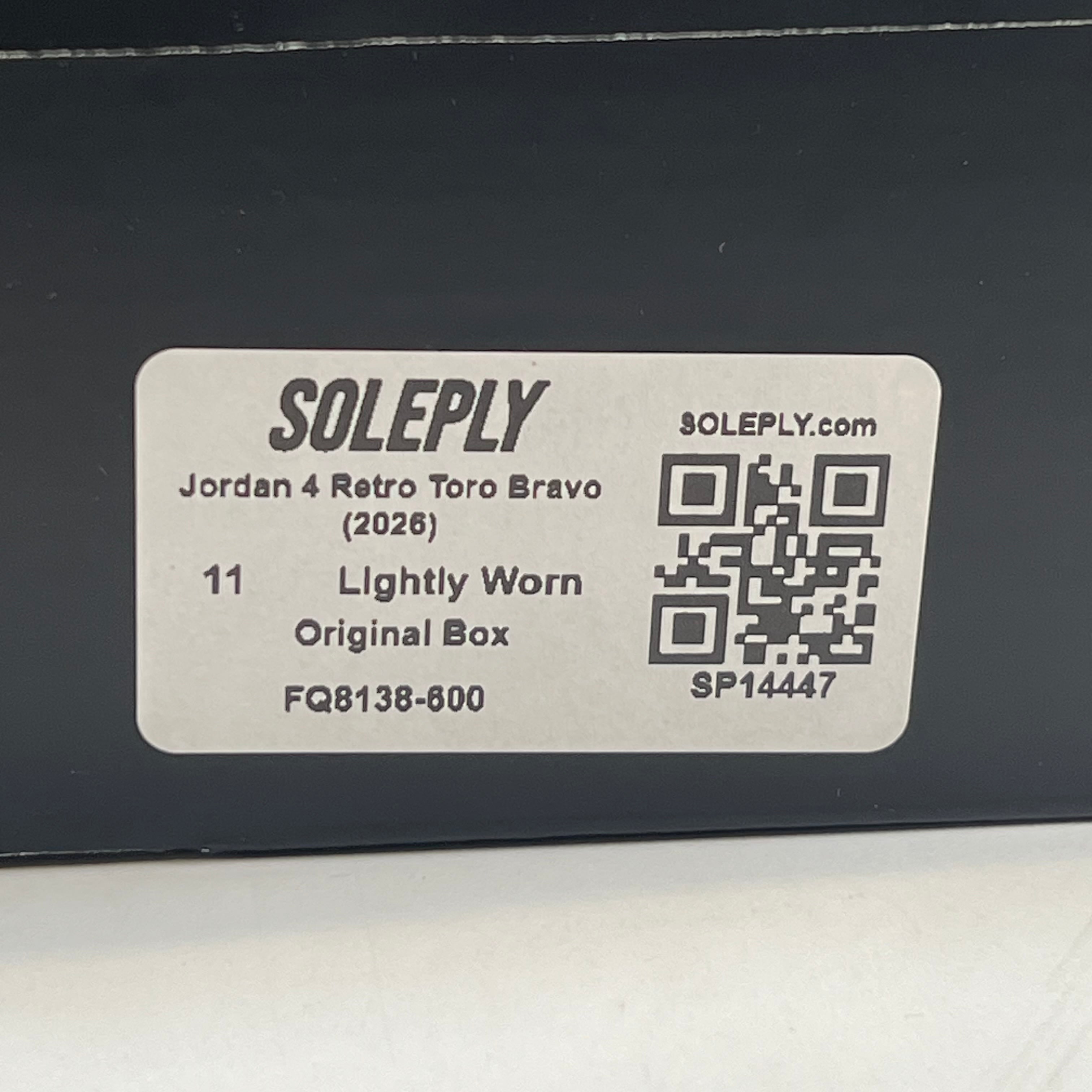 [SP14447] Jordan 4 Retro Toro Bravo (2026)