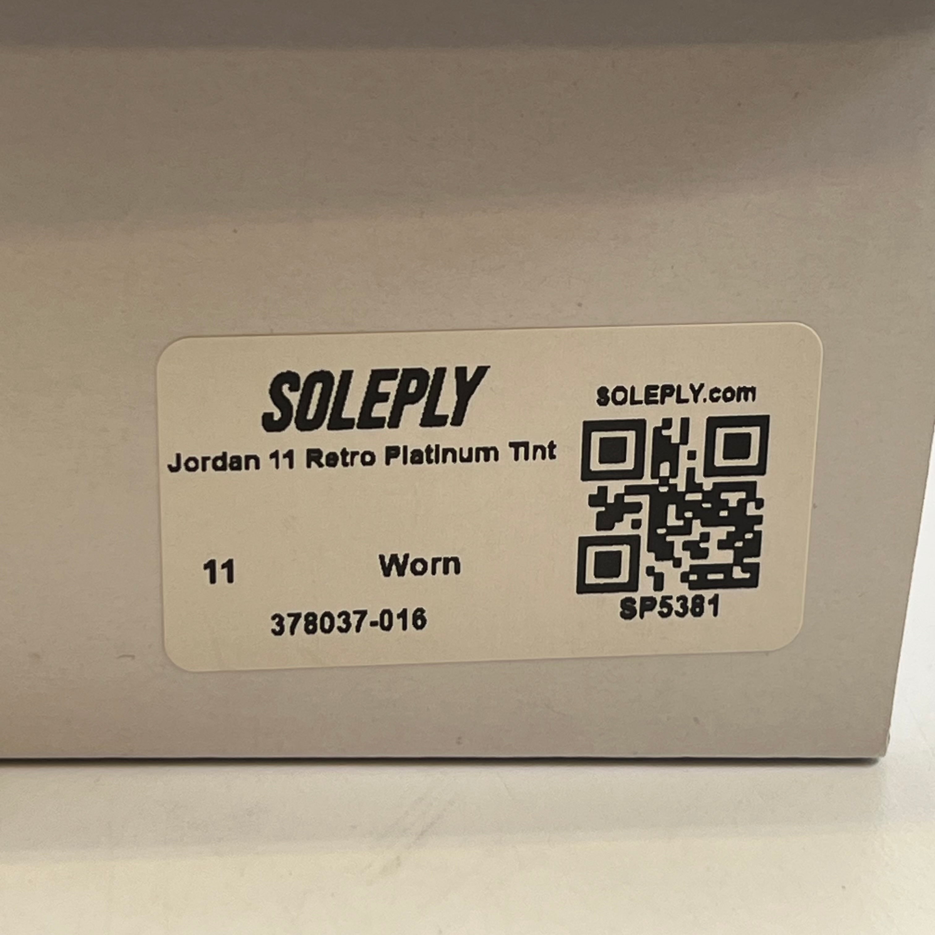 [SP5381] Jordan 11 Retro Platinum Tint