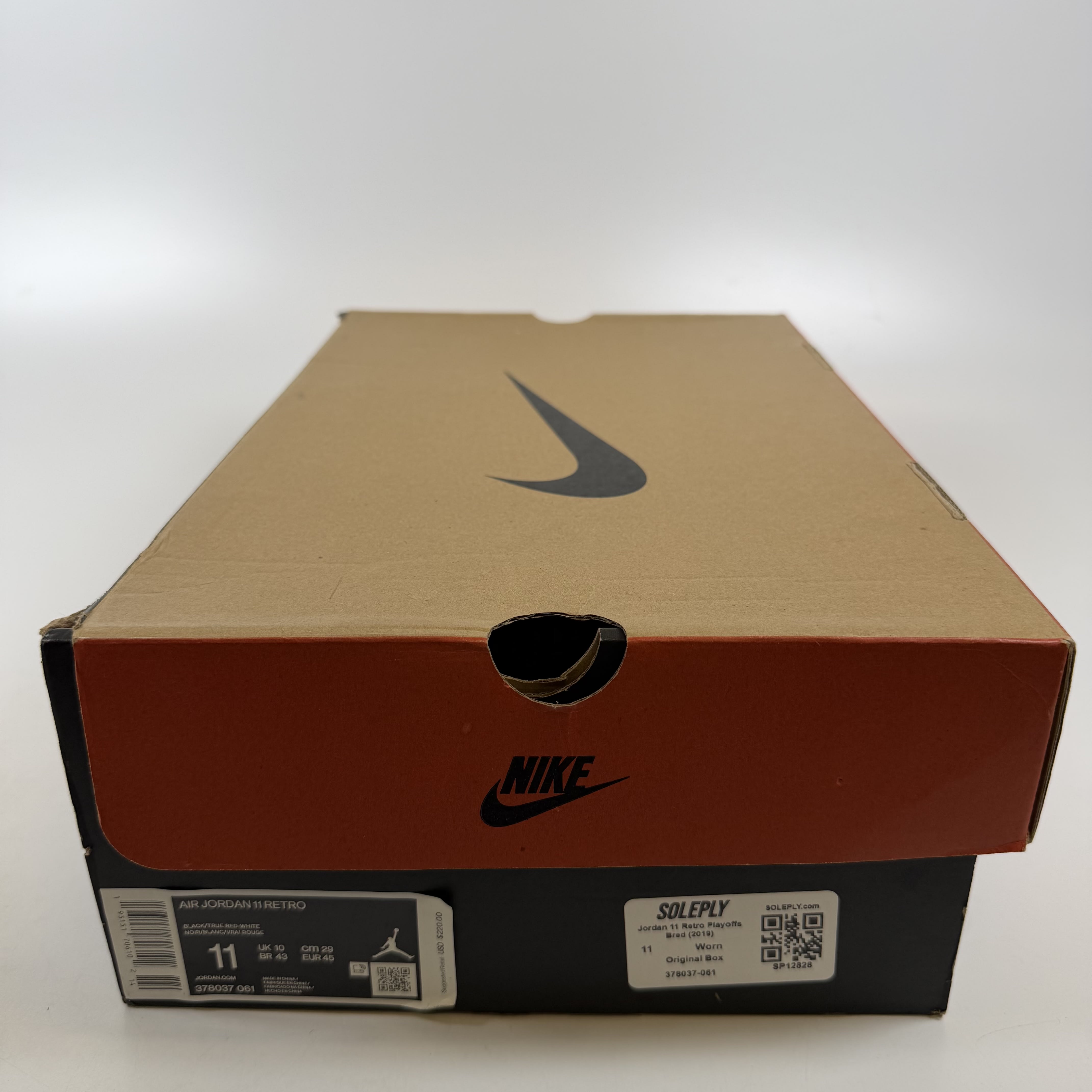 [SP12828] Jordan 11 Retro Playoffs Bred (2019)