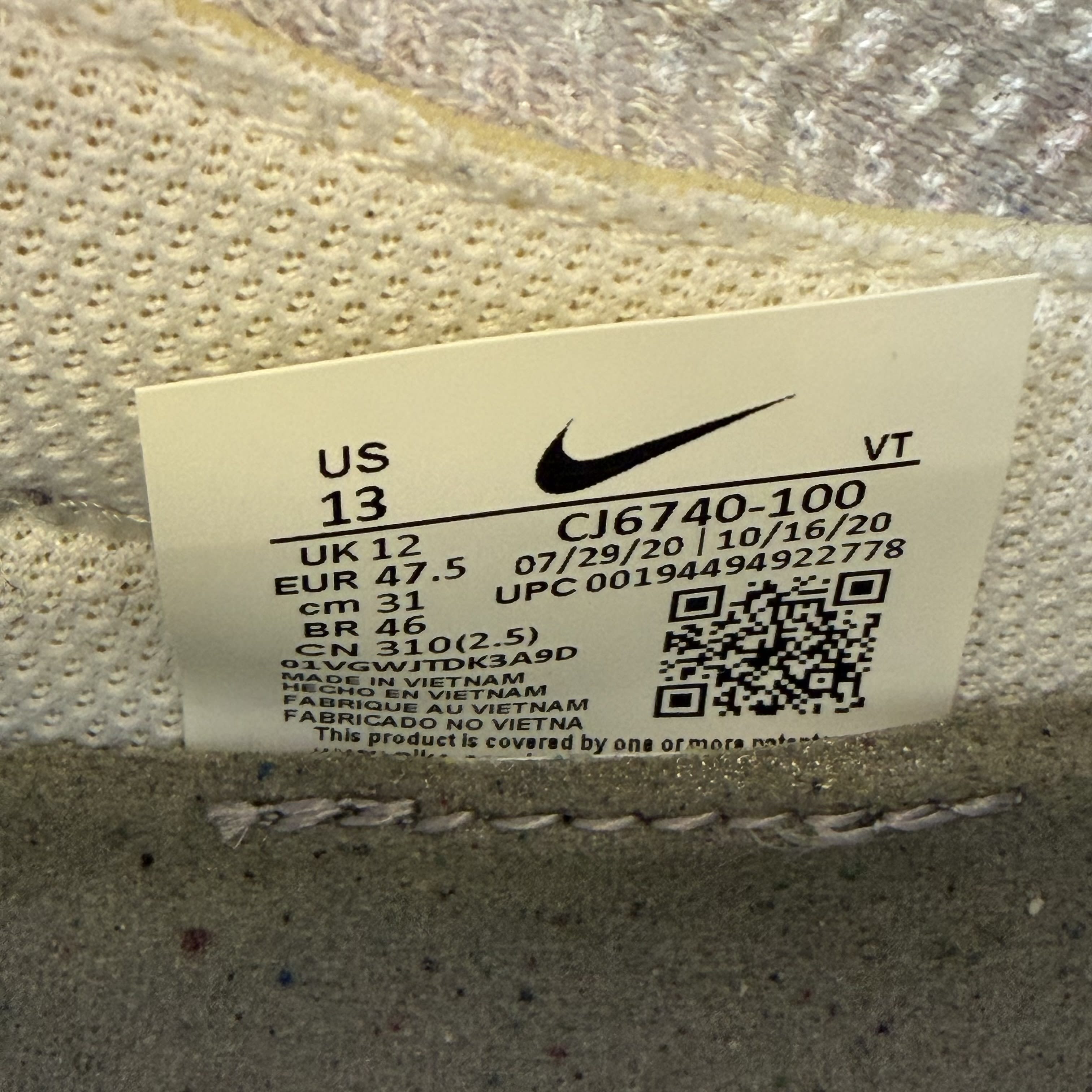 [SP12496] Nike Air VaporMax 2020 Flyknit Summit White