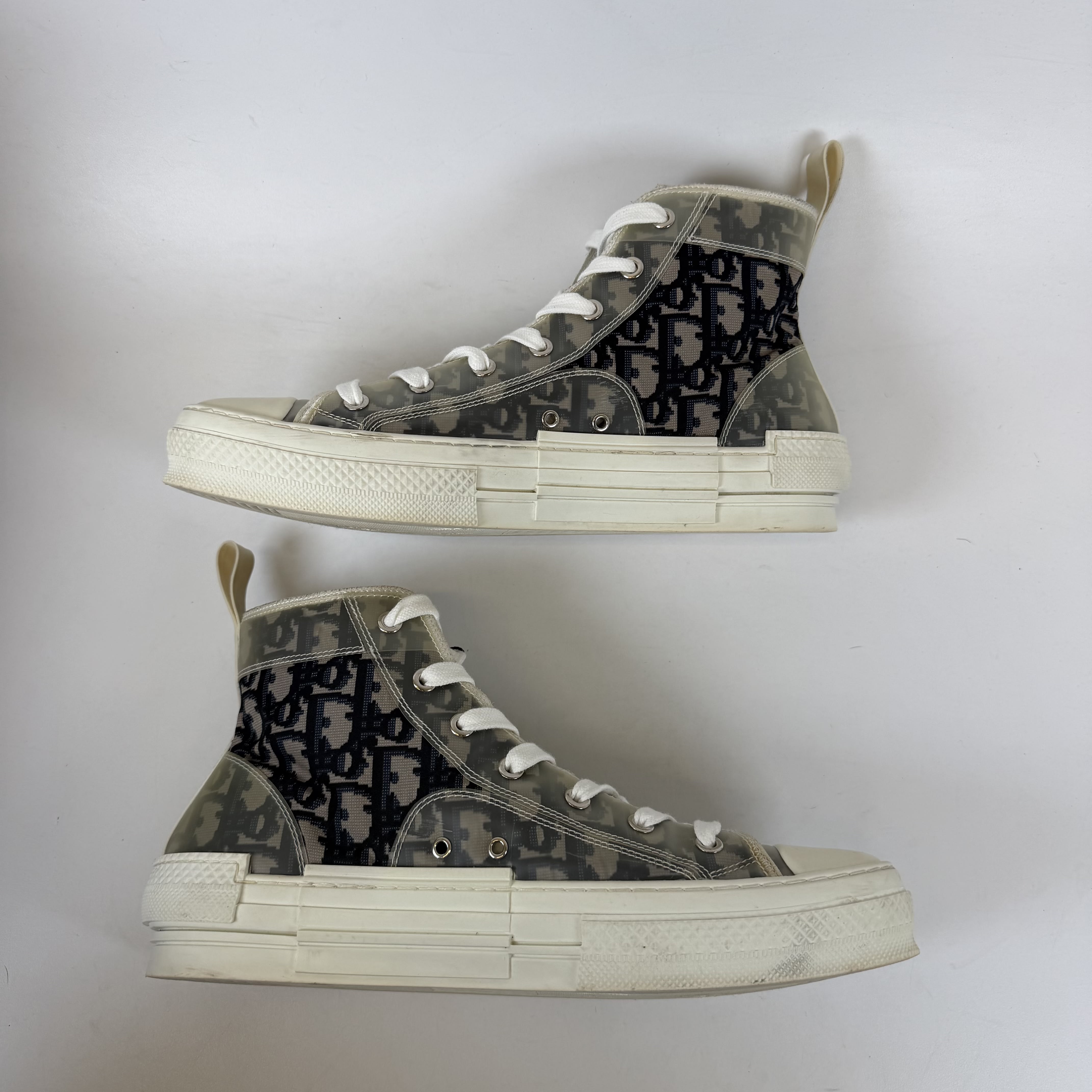 [SP13929] Dior B23 High Top Logo Oblique
