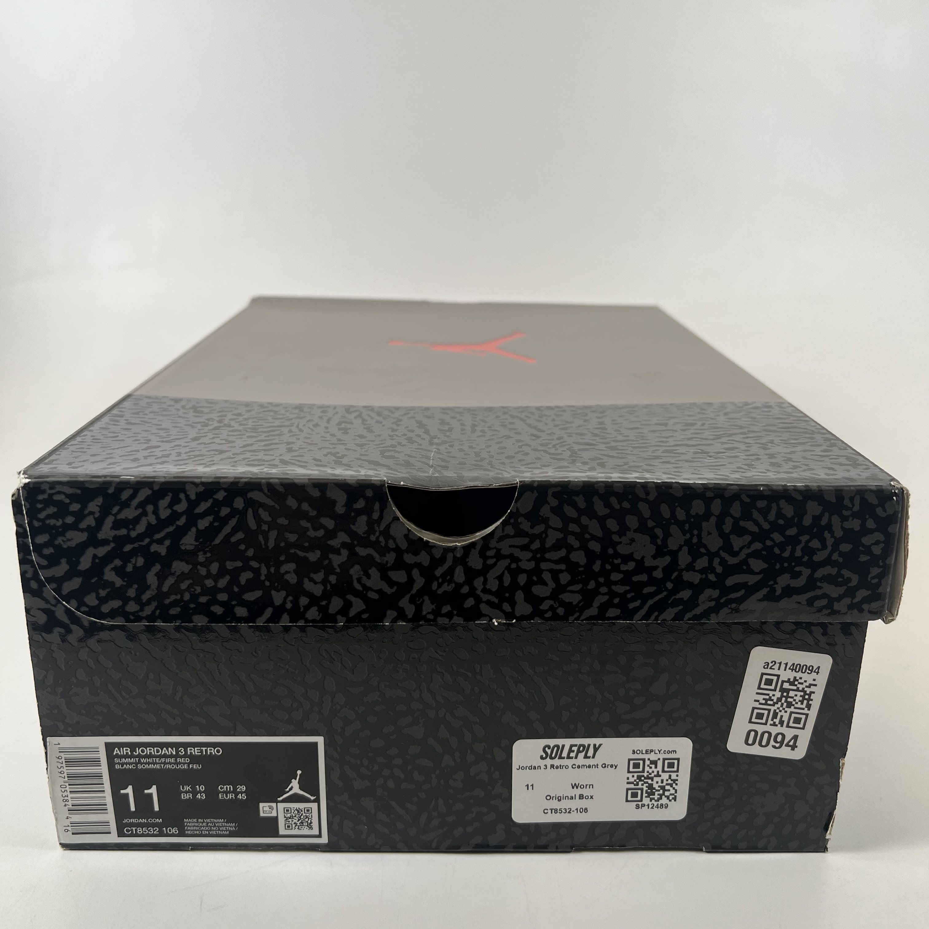 [SP12489] Jordan 3 Retro Cement Grey