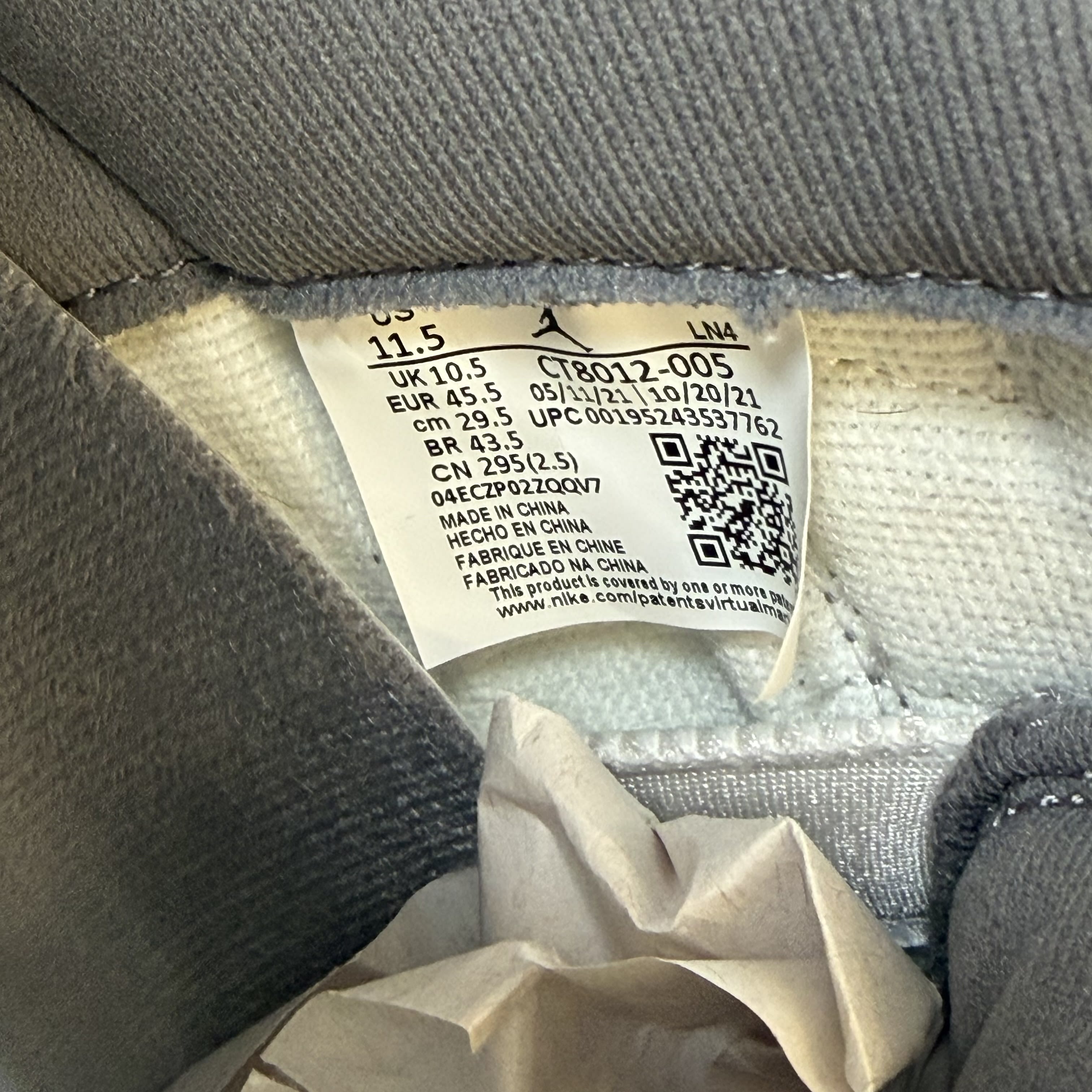 [SP12549] Jordan 11 Retro Cool Grey (2021)