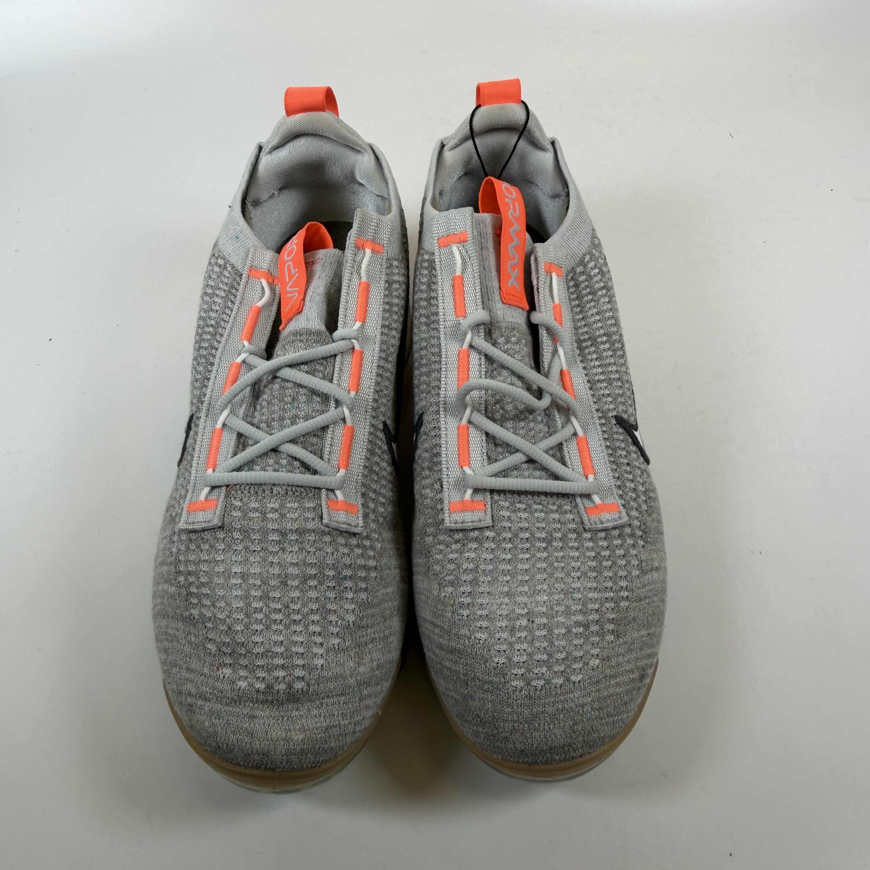 [SP10824] Nike Air VaporMax 2021 FK Grey Fog Bright Mango