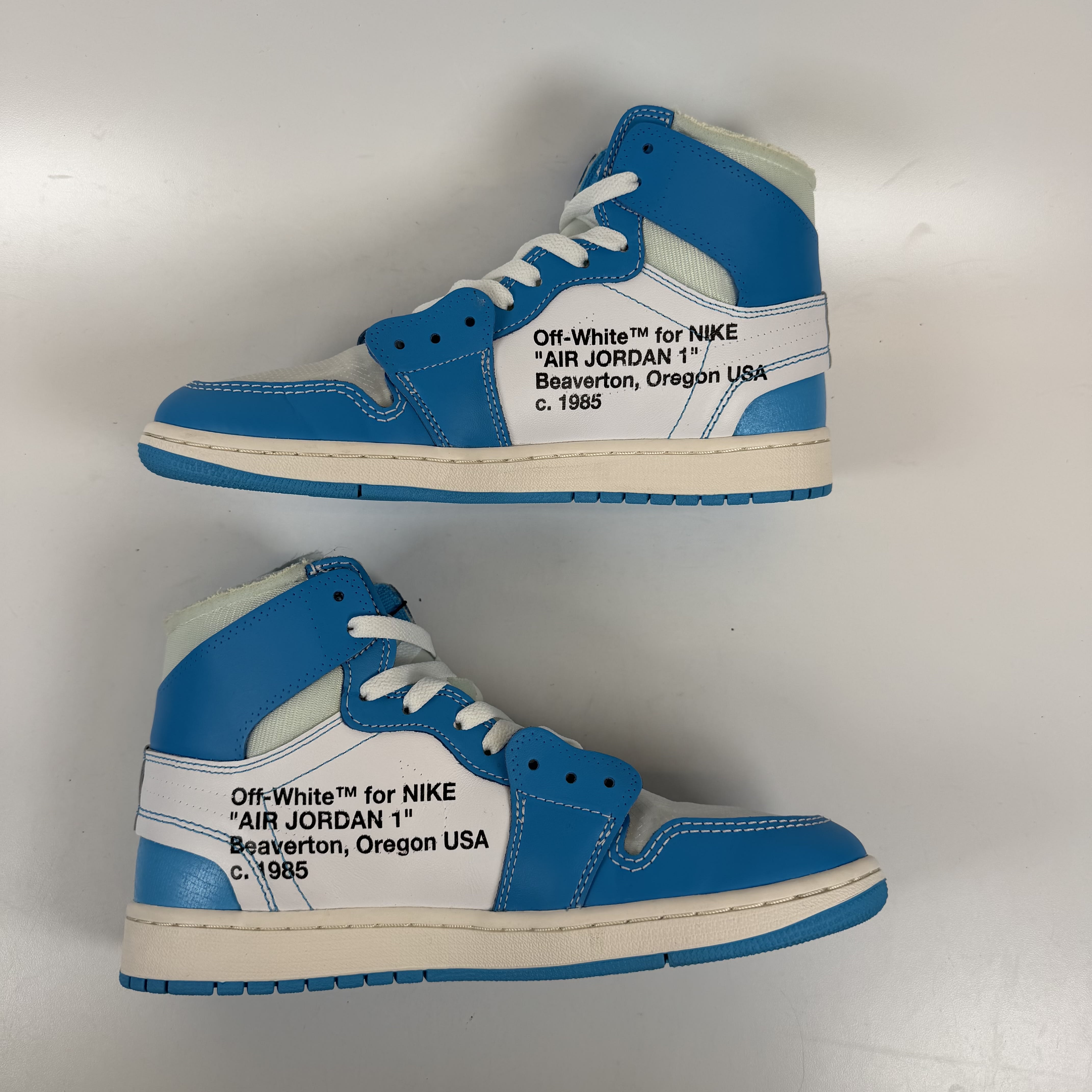 [SP15354] Jordan 1 Retro High Off-White University Blue