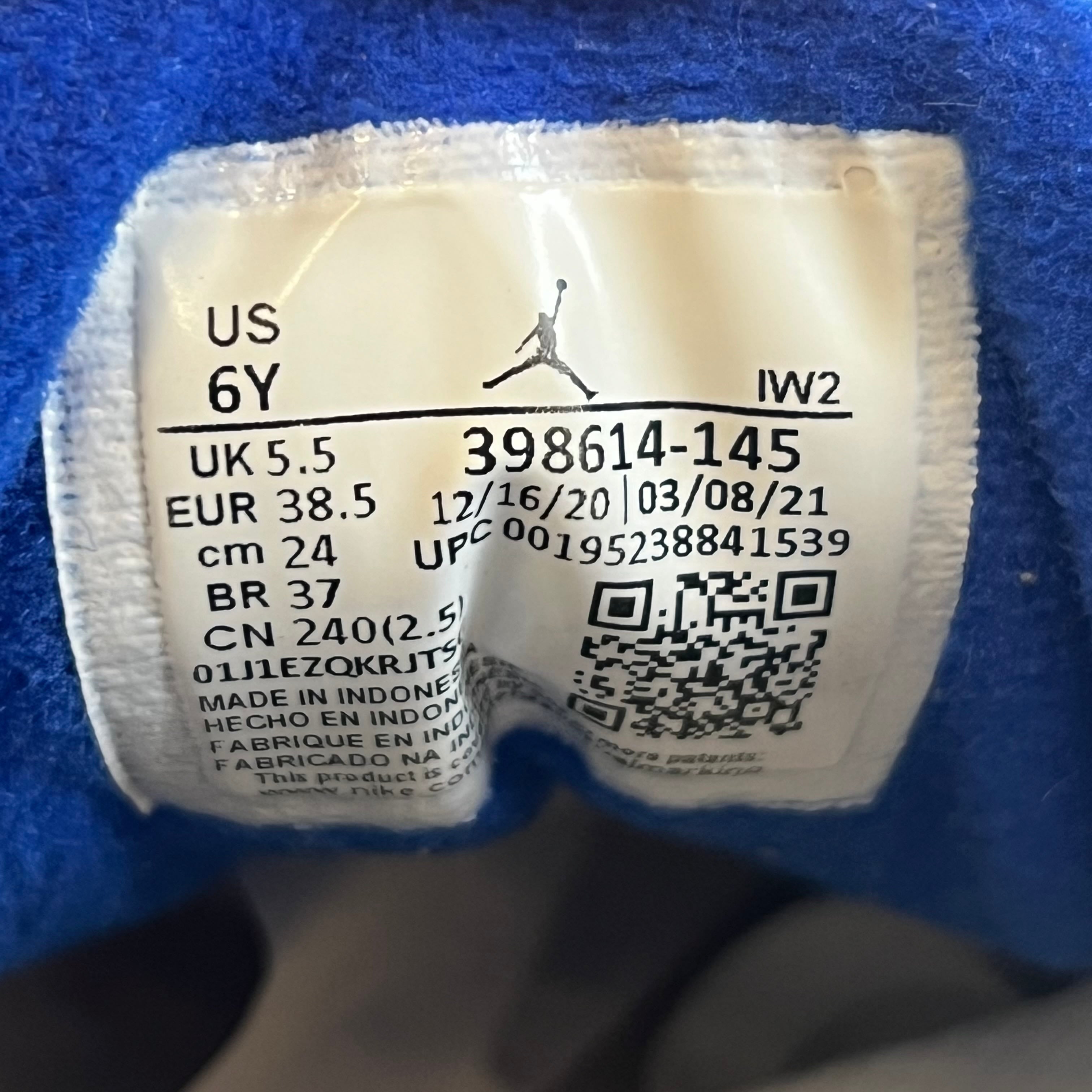 [SP13431] Air Jordan 3 Retro GS 'Racer Blue'