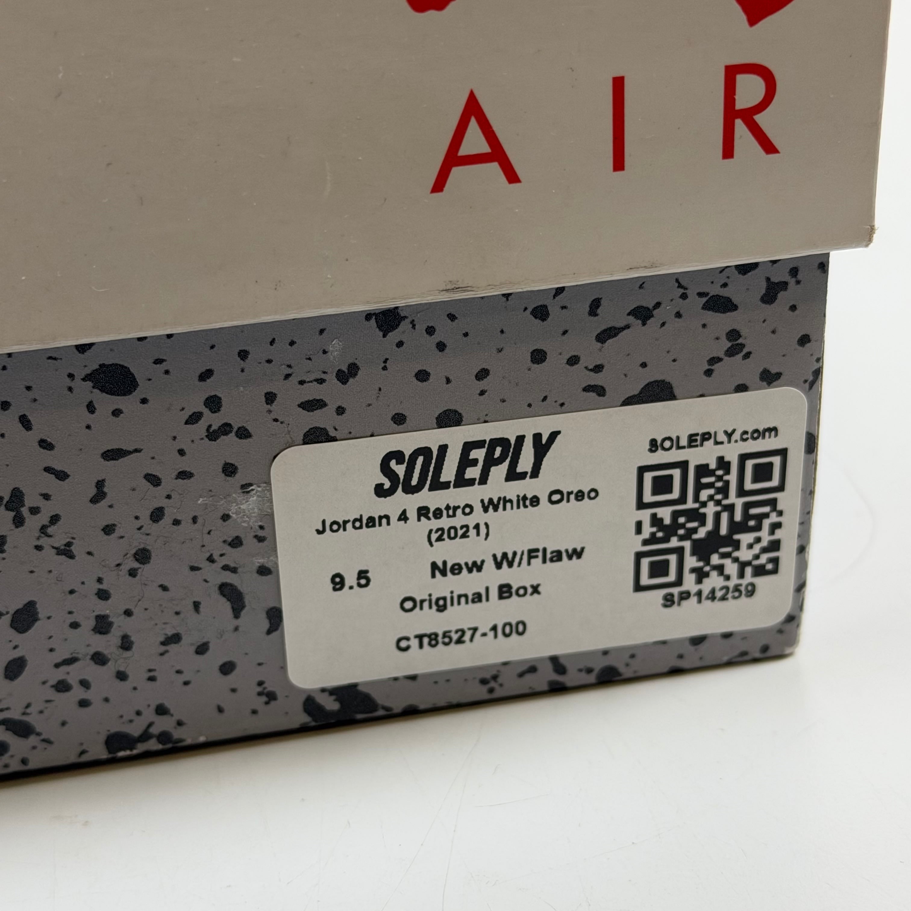 [SP14259] Jordan 4 Retro White Oreo (2021)